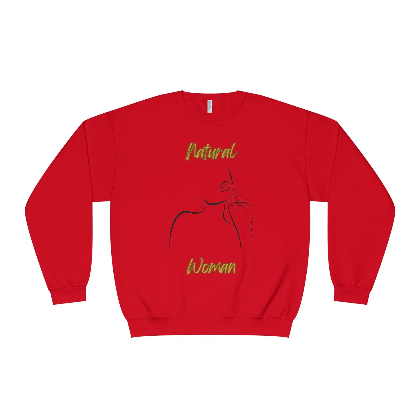 Natural Woman Chin Up (BL) Crewneck Sweatshirt