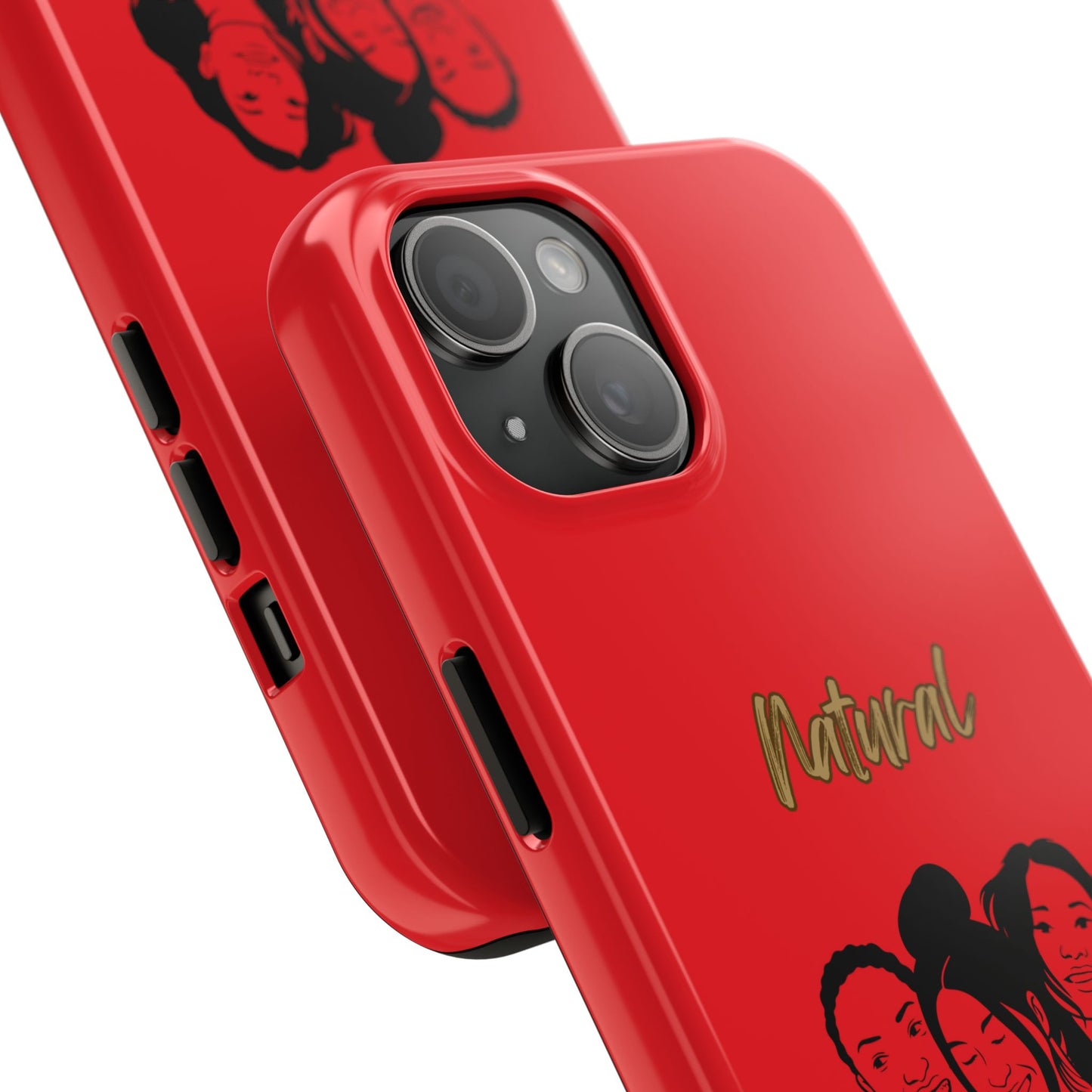 Natural Women Laughing Friends (BL)Tough Phone Cases RED