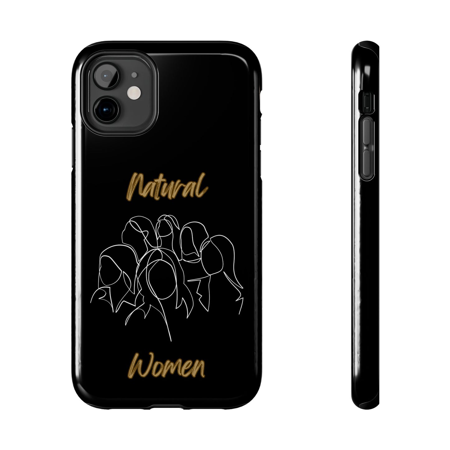Natural Women Professionals (WL)Tough Phone Cases BLACK