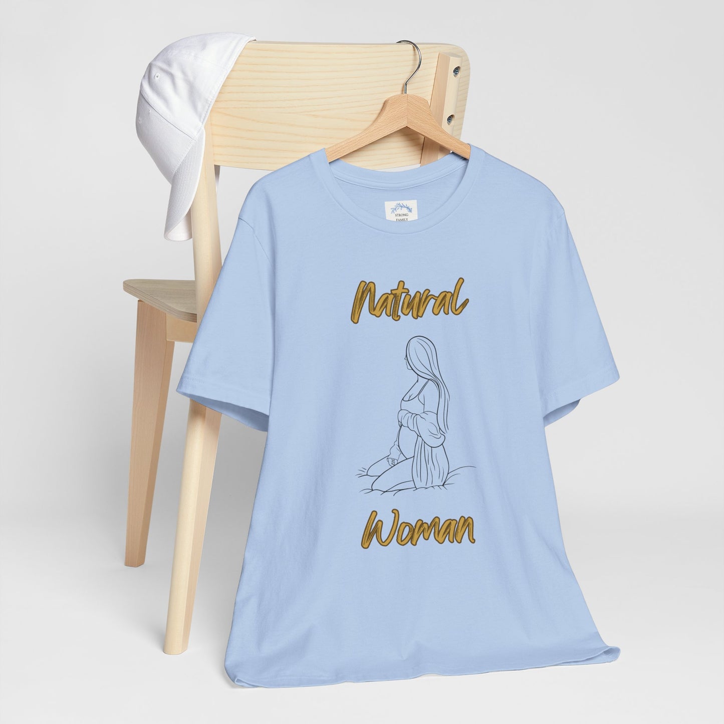 Natural Woman Expecting (BL) Short Sleeve T-Shirt