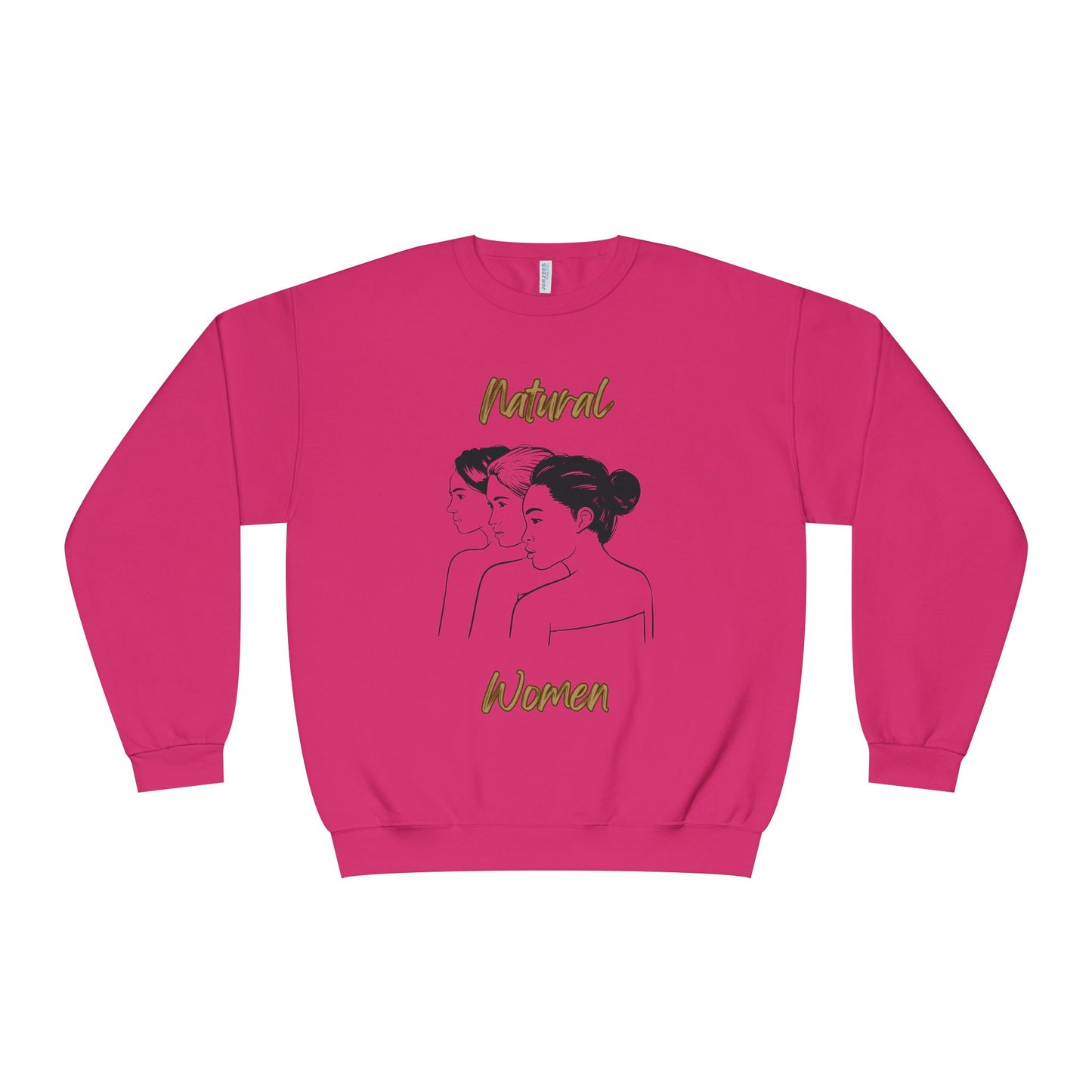 Natural Women United Friends (BL) Crewneck Sweatshirt