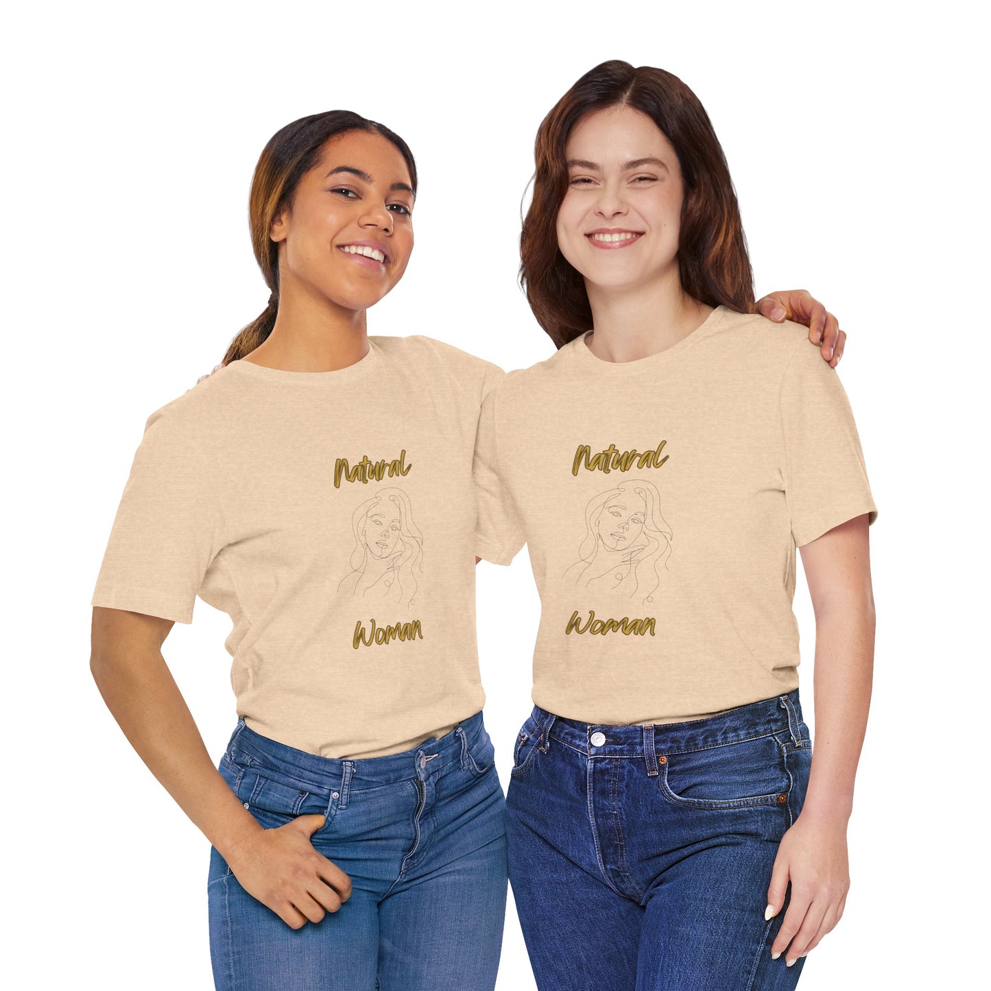 Natural Woman Hola (BL) Short Sleeve T-Shirt