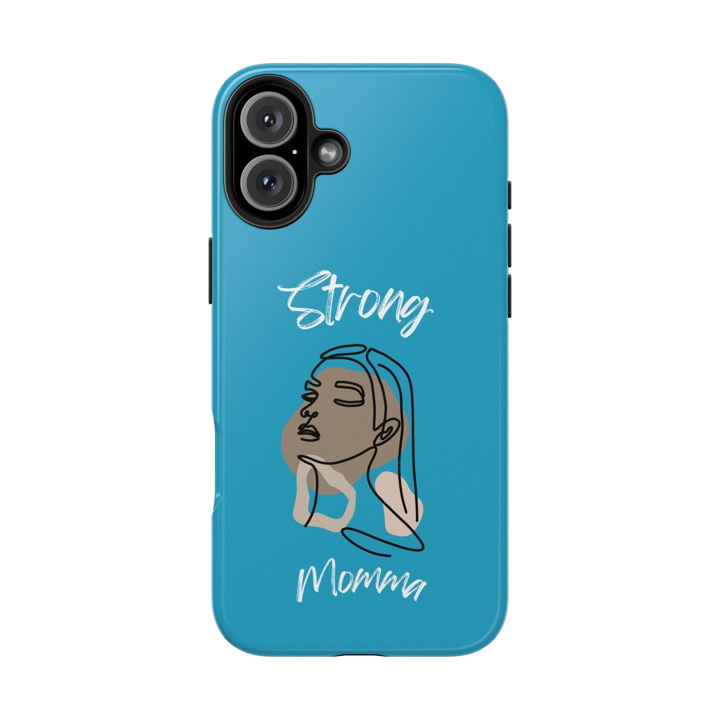 Strong Momma (WL) Tough Phone Cases TURQUOISE