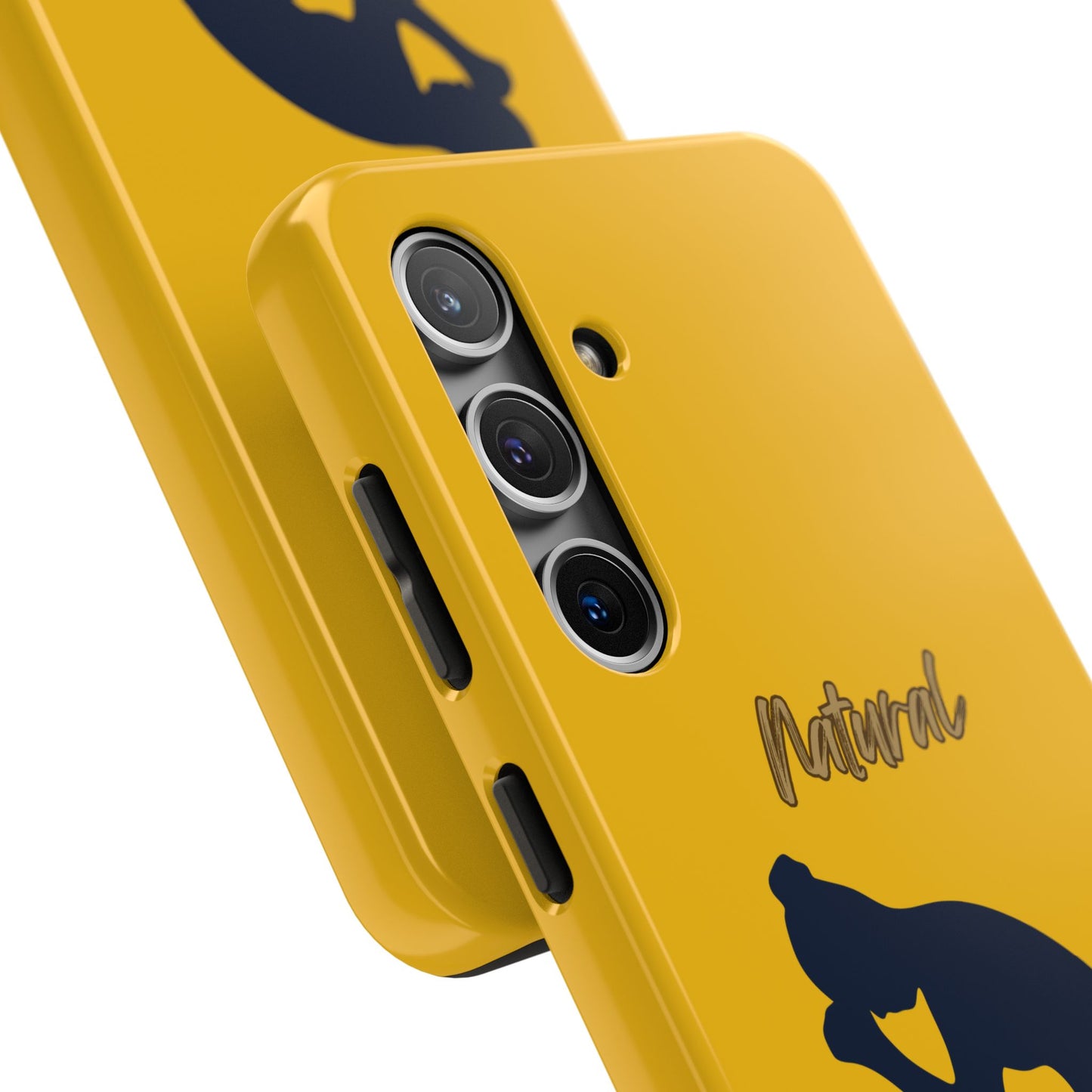 Natural Woman Pray (BL) Tough Phone Cases YELLOW