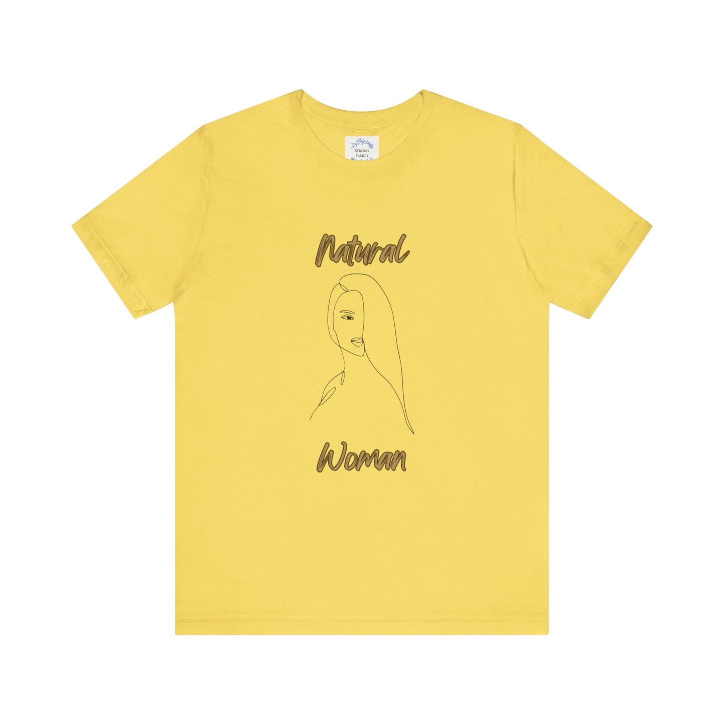 Natural Woman Covered Eye (BL) Short Sleeve T-Shirt