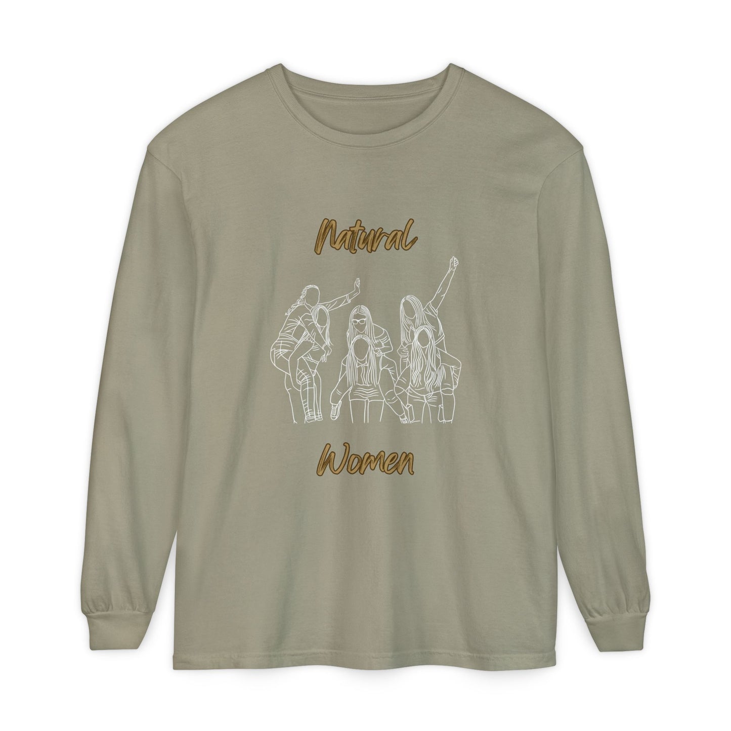 Natural Women Piggy Back (WL) Long Sleeve T-Shirt