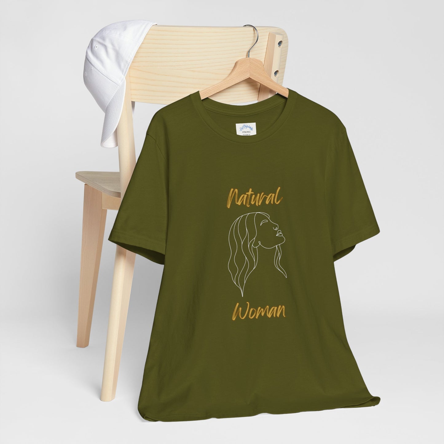 Natural Woman Breeze on Face (WL) Short Sleeve T-Shirt