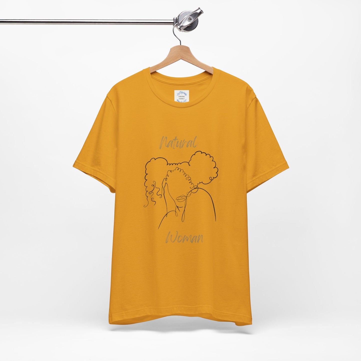 Natural Woman Twin Puffs (BL) Short Sleeve T-Shirt