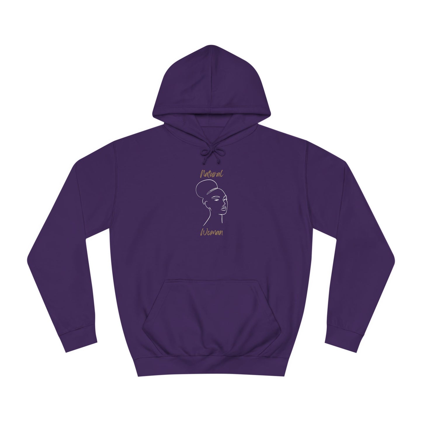 Natural Woman Hair Up (WL) Hoodie