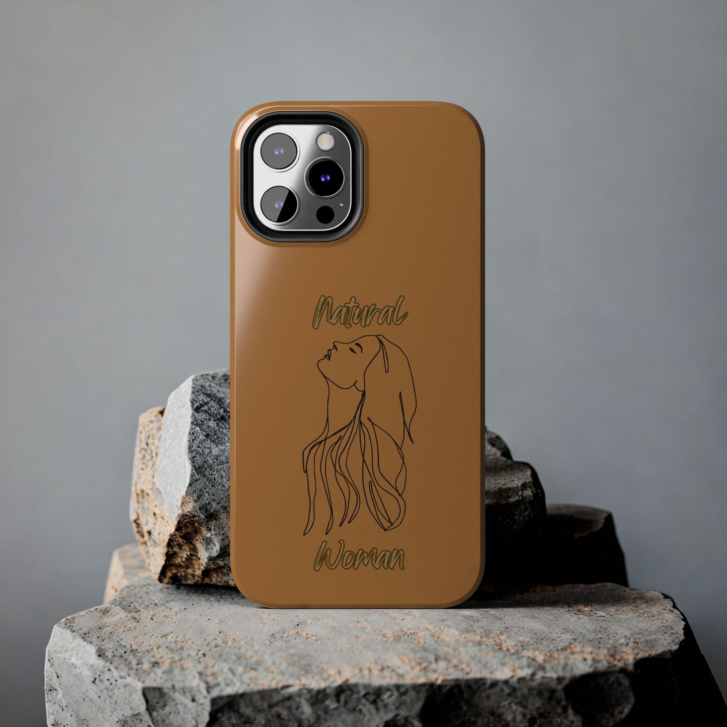 Natural Woman Appreciation (BL) Tough Phone Cases LIGHT BROWN