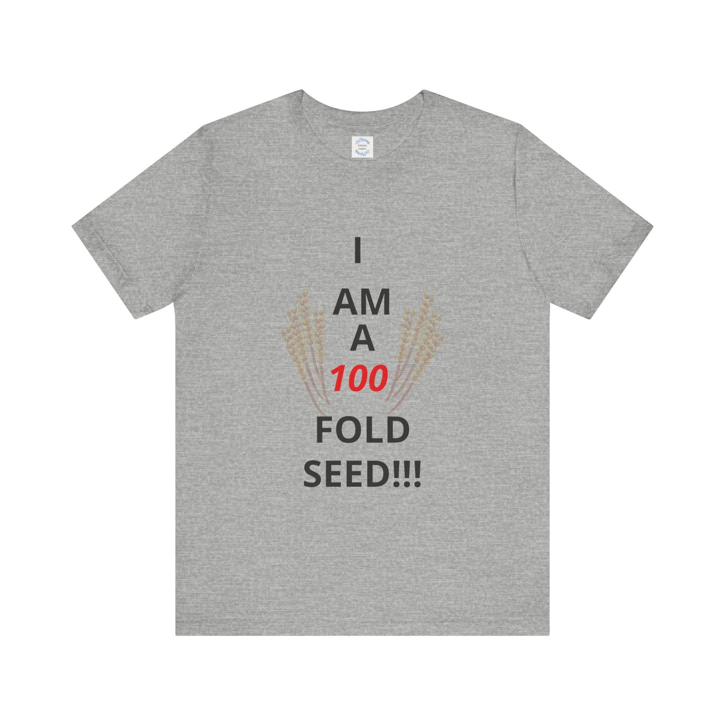 100 Fold Seed (BL)Unisex Jersey Short Sleeve T-Shirt
