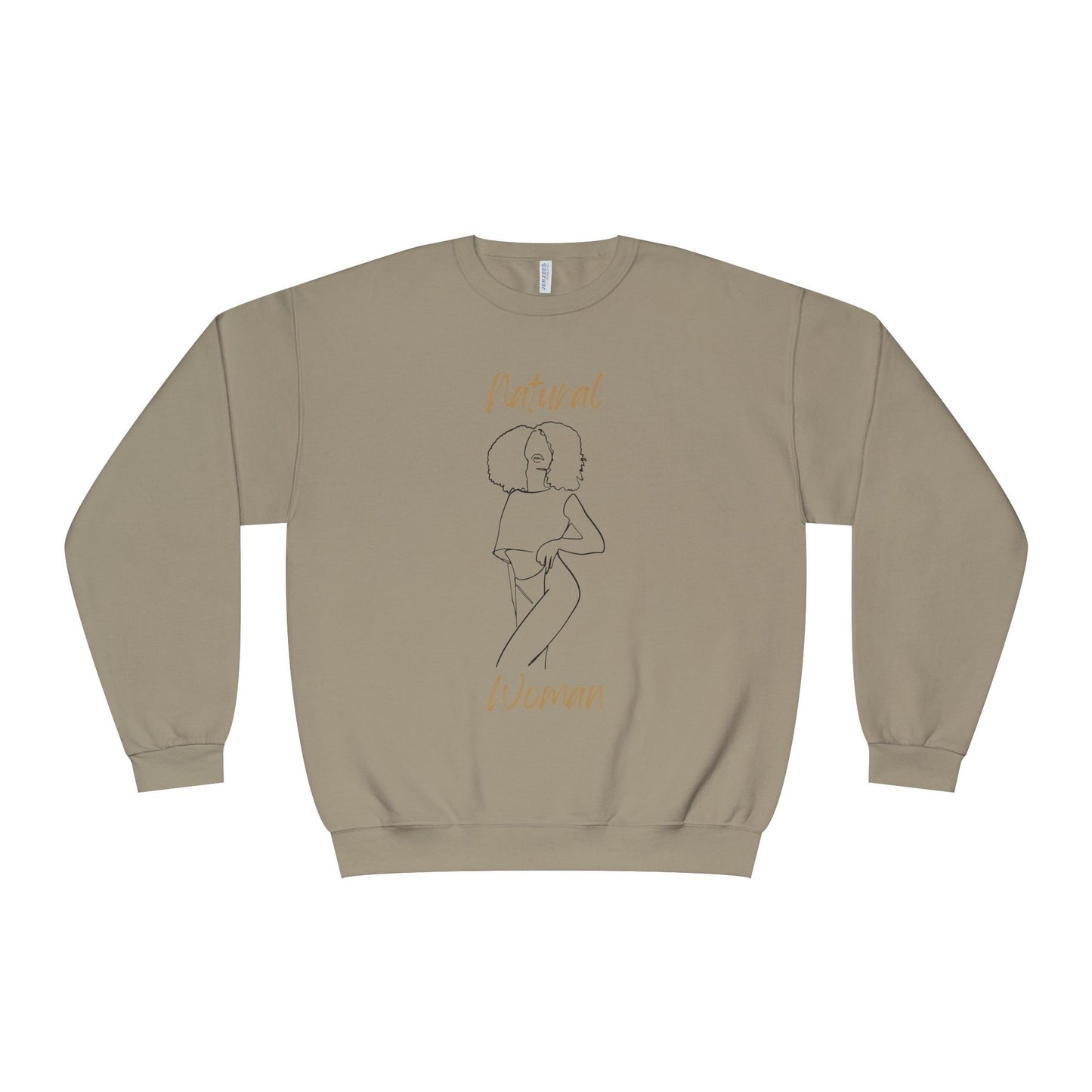 Natural Woman Pose (BL) Crewneck Sweatshirt