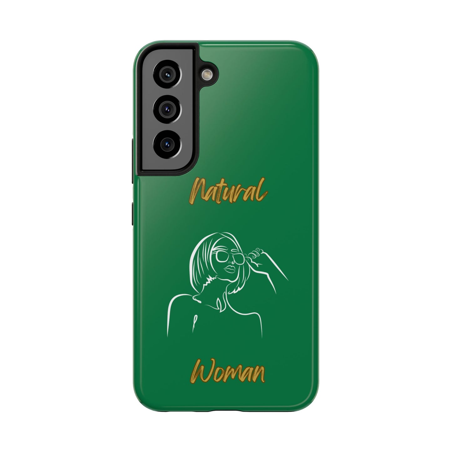 Natural Woman Bright Future (WL)Tough Phone Cases DARK GREEN