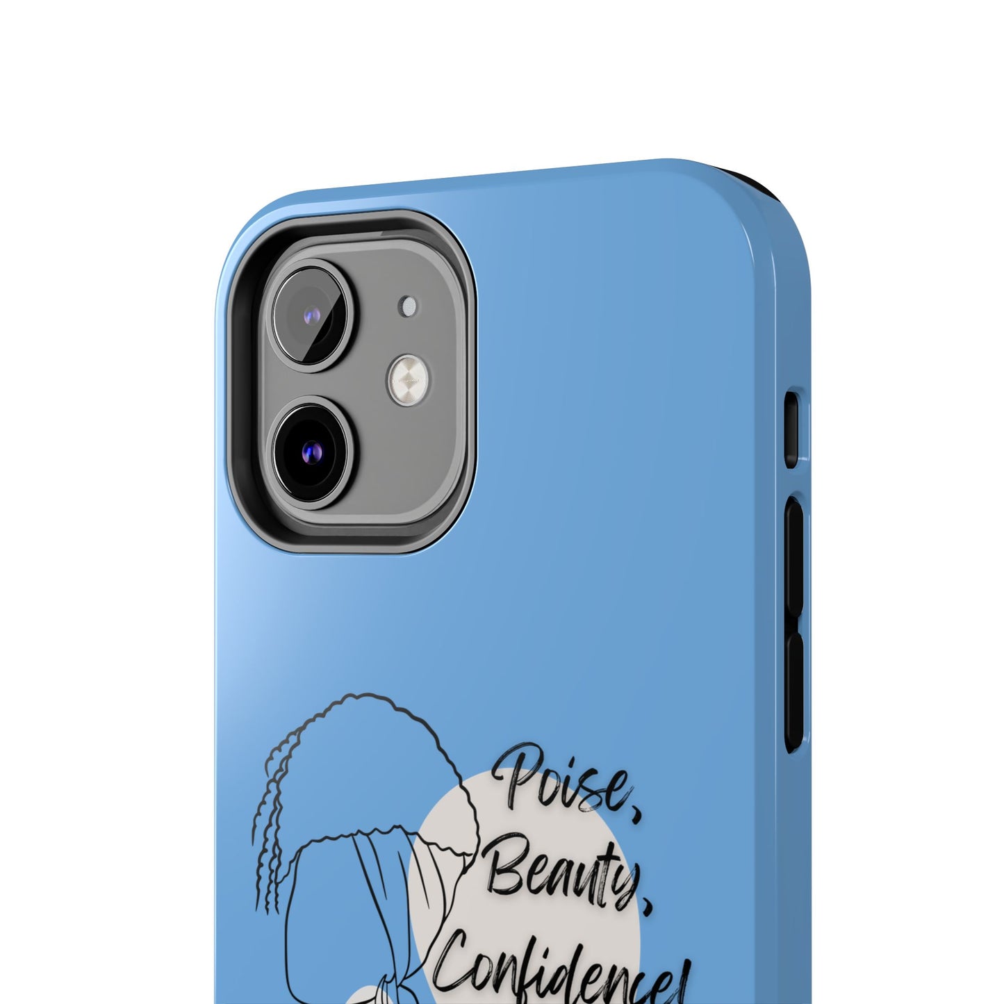 Natural Woman Puff (BL)Tough Phone Cases LIGHT BLUE