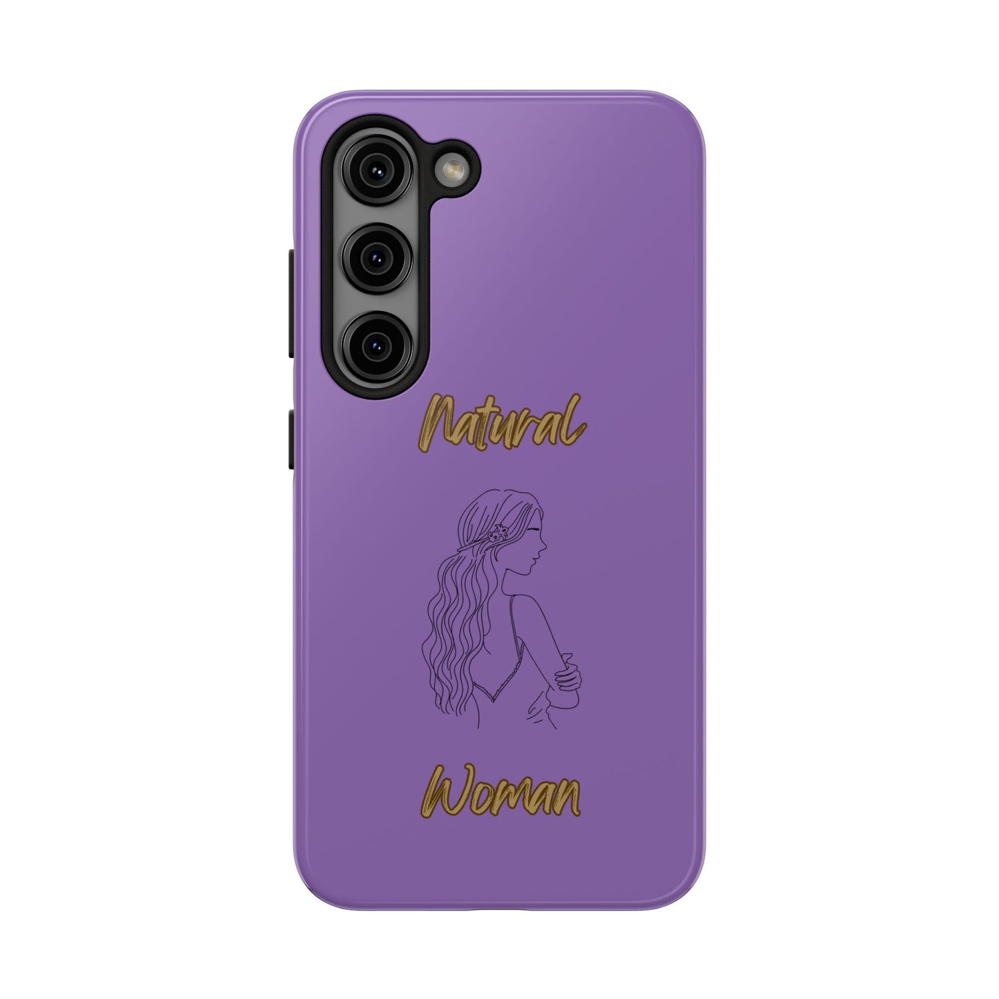 Natural Woman Young Woman (BL)Tough Phone Cases LIGHT PURPLE