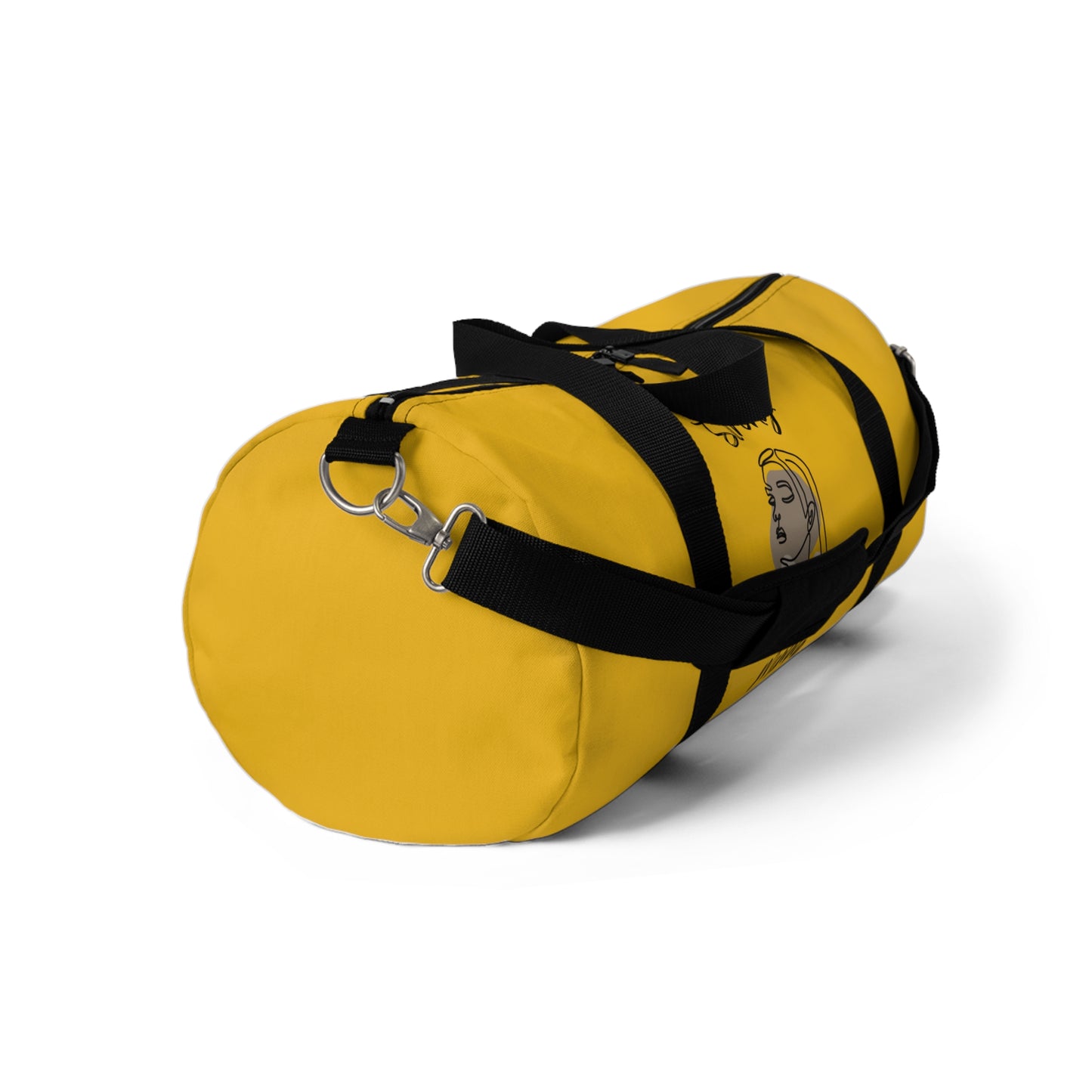 Strong Momma (BL) Duffel Bag YELLOW