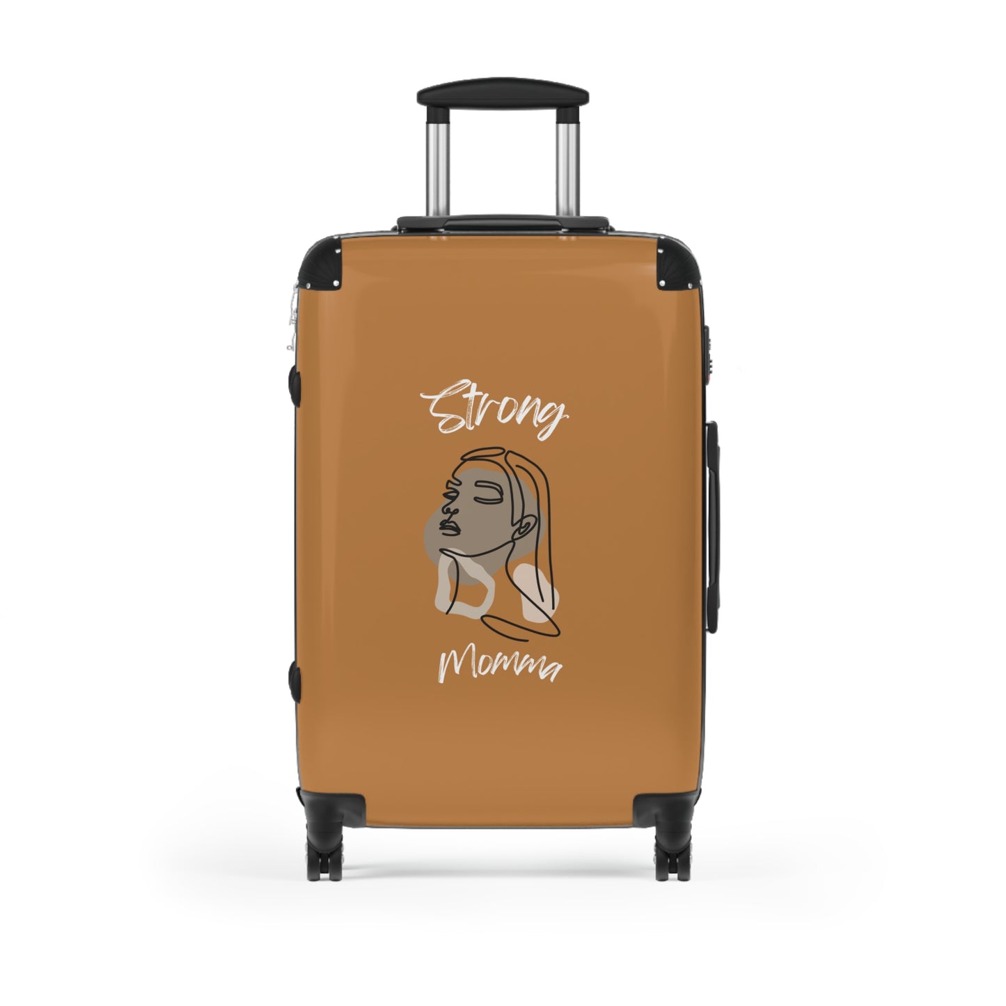 Strong Momma (WL) Luggage Bags LIGHT BROWN