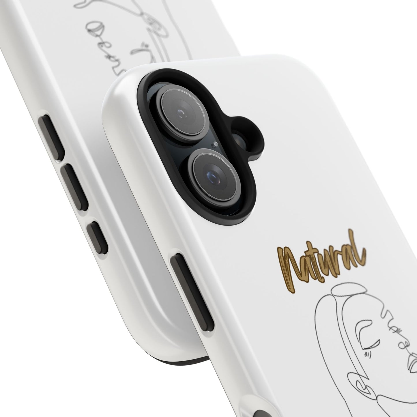Natural Woman Calm (BL) Tough Phone Cases WHITE