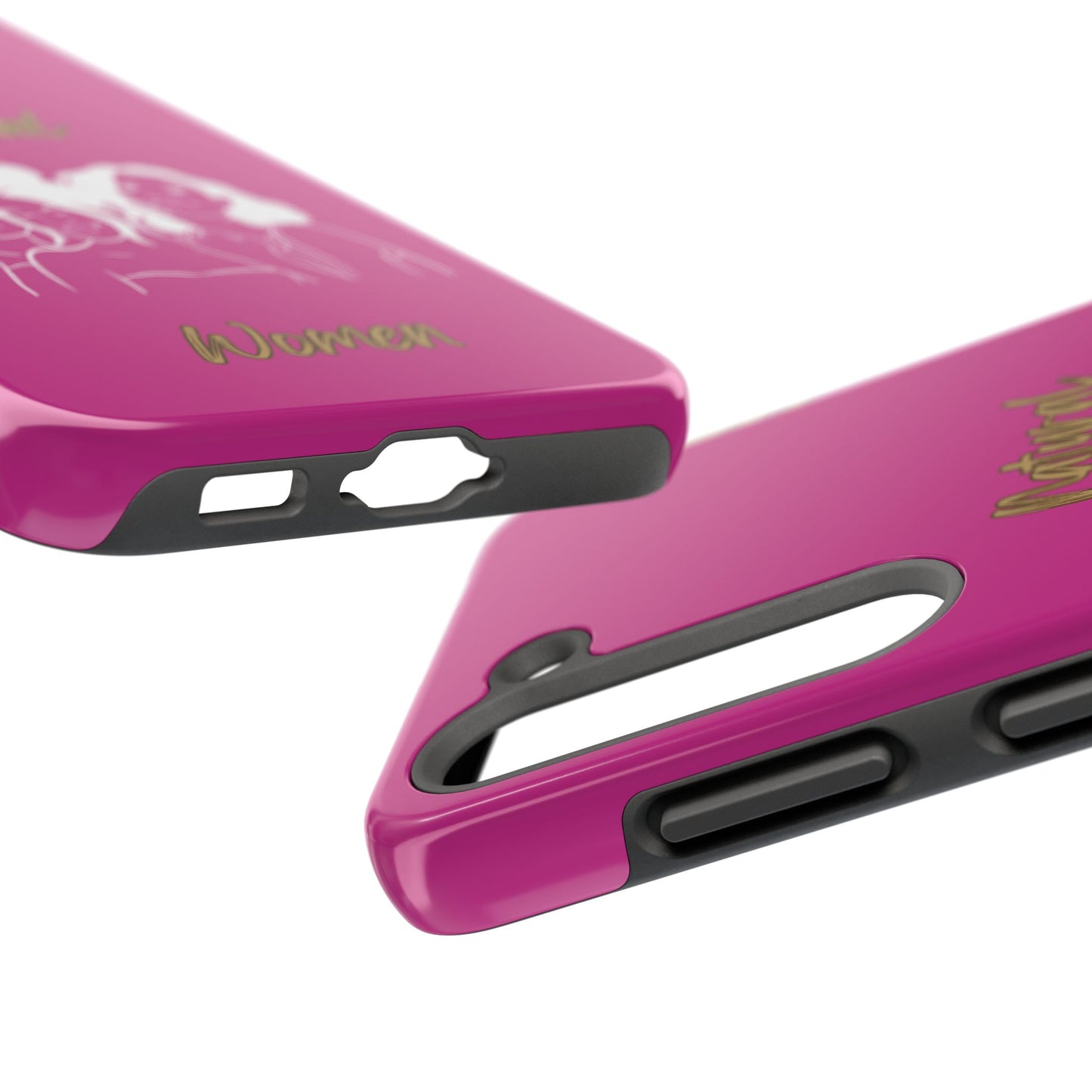 Natural Women Laughing Friends (WL)Tough Phone Cases PINK