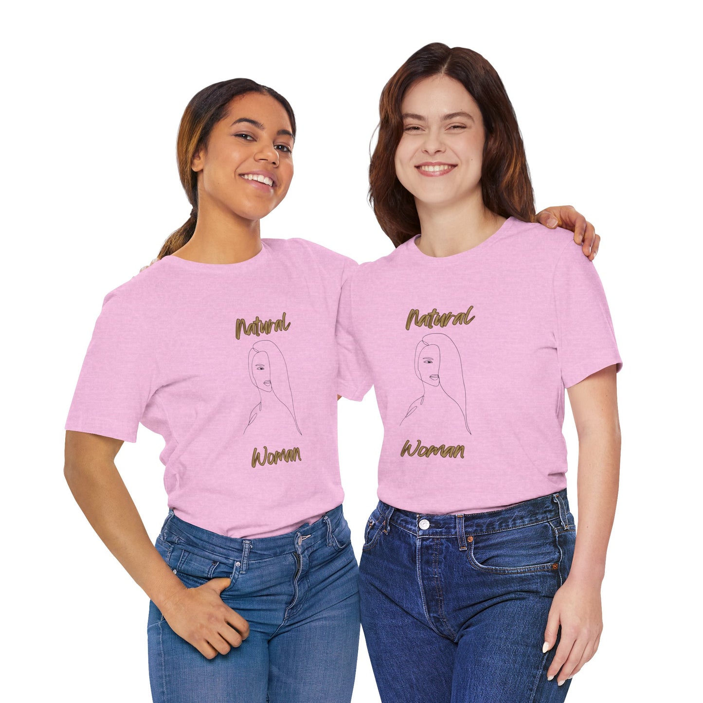 Natural Woman Covered Eye (BL) Short Sleeve T-Shirt
