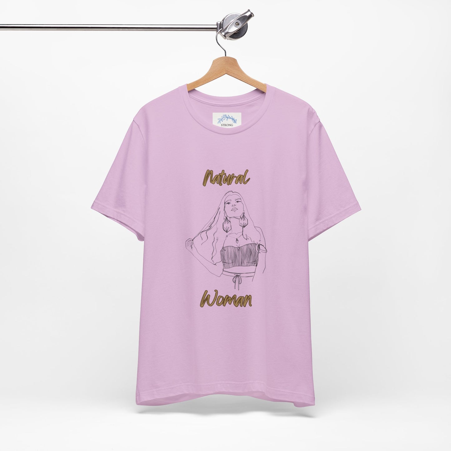Natural Woman Thinking (BL) Short Sleeve T-Shirt