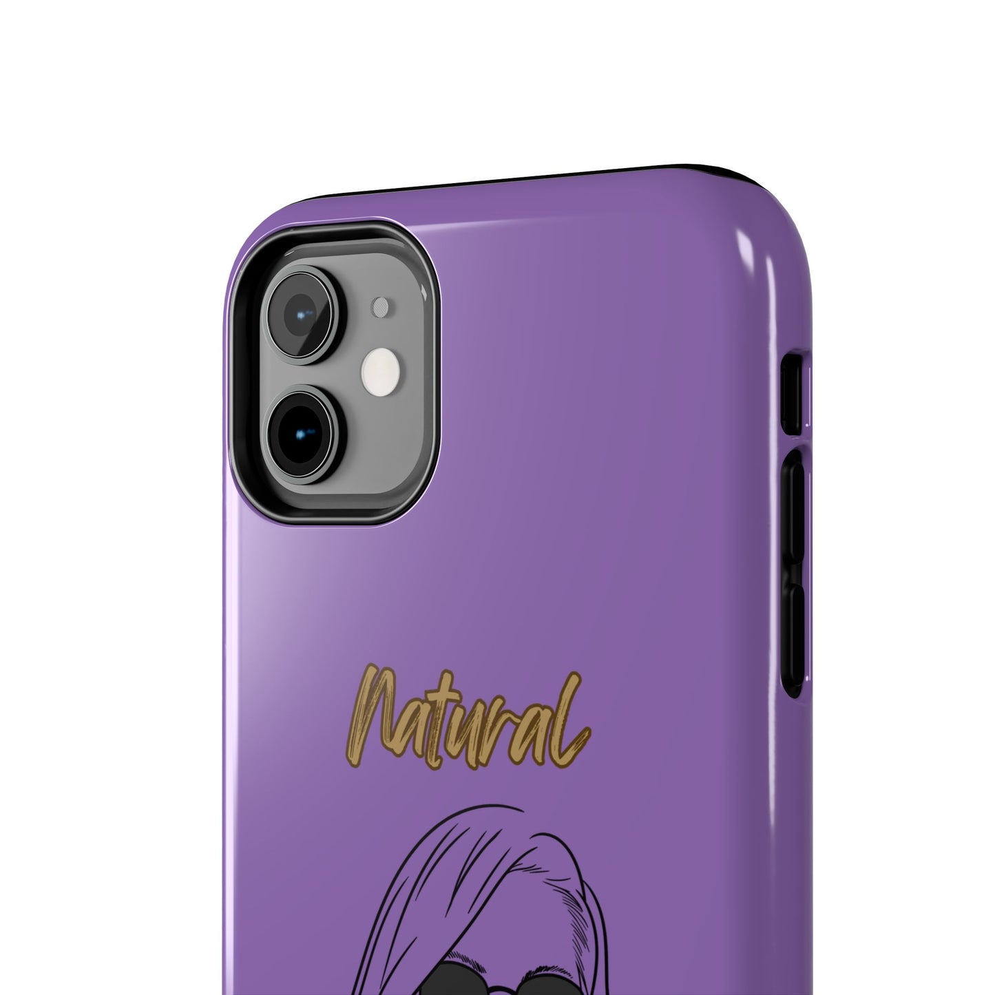 Natural Woman Shades (BL)Tough Phone Cases LIGHT PURPLE