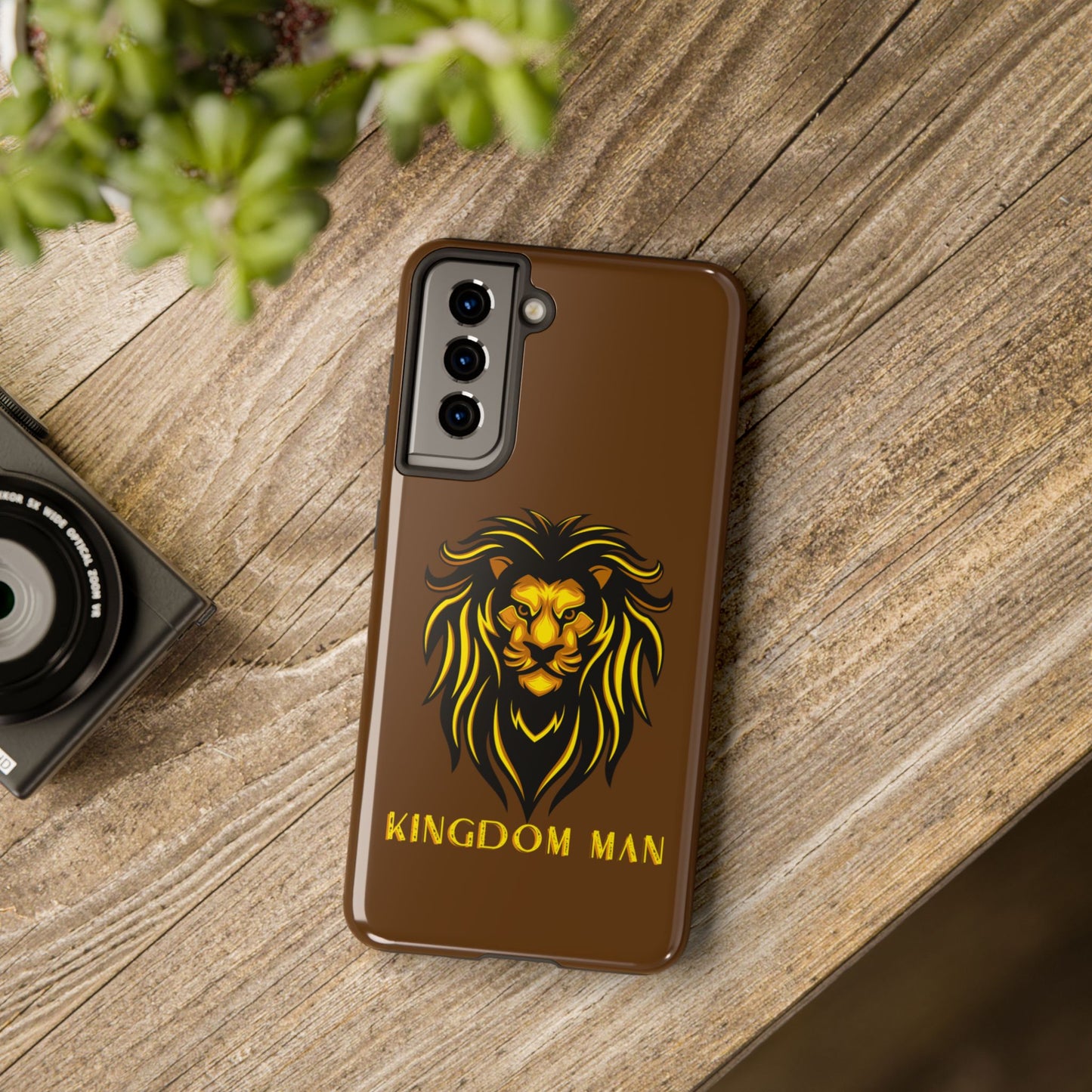 KIngdom Man (Gold Label) Tough Phone Cases BROWN