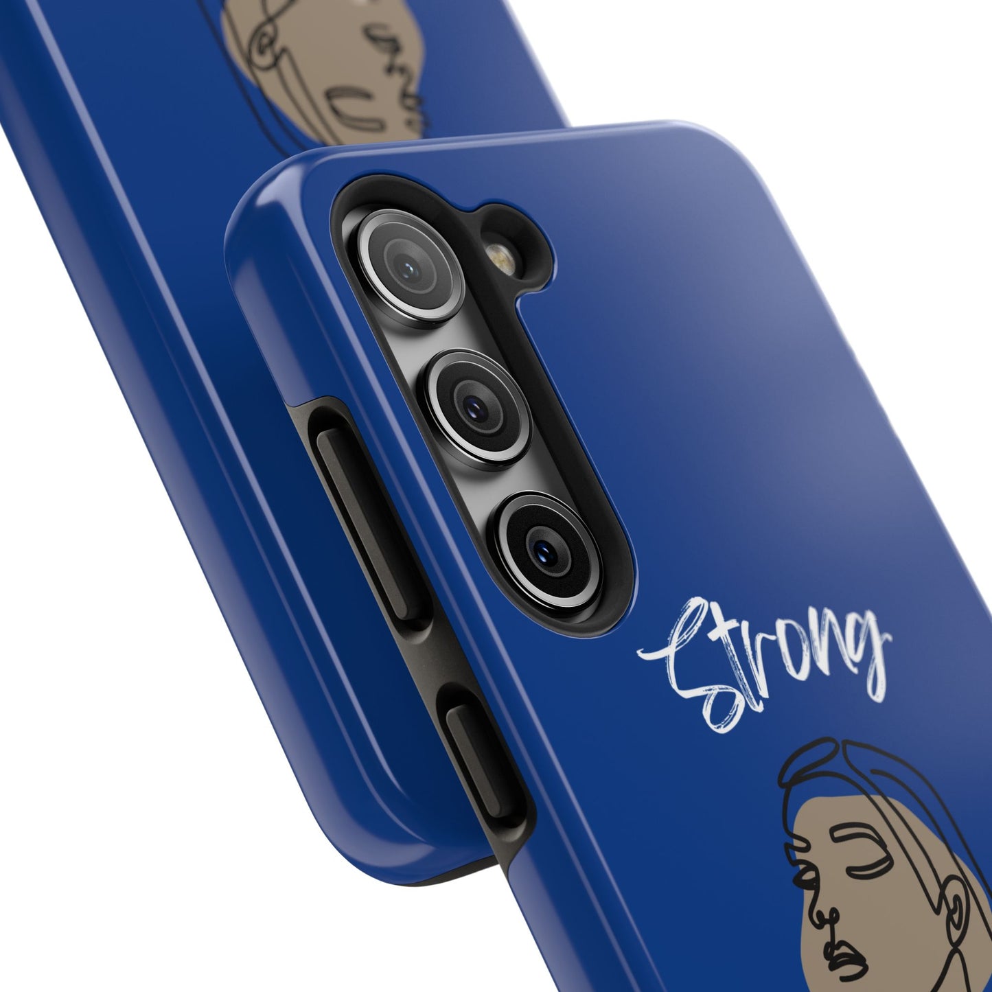 Strong Momma (WL) Tough Phone Cases DARK BLUE
