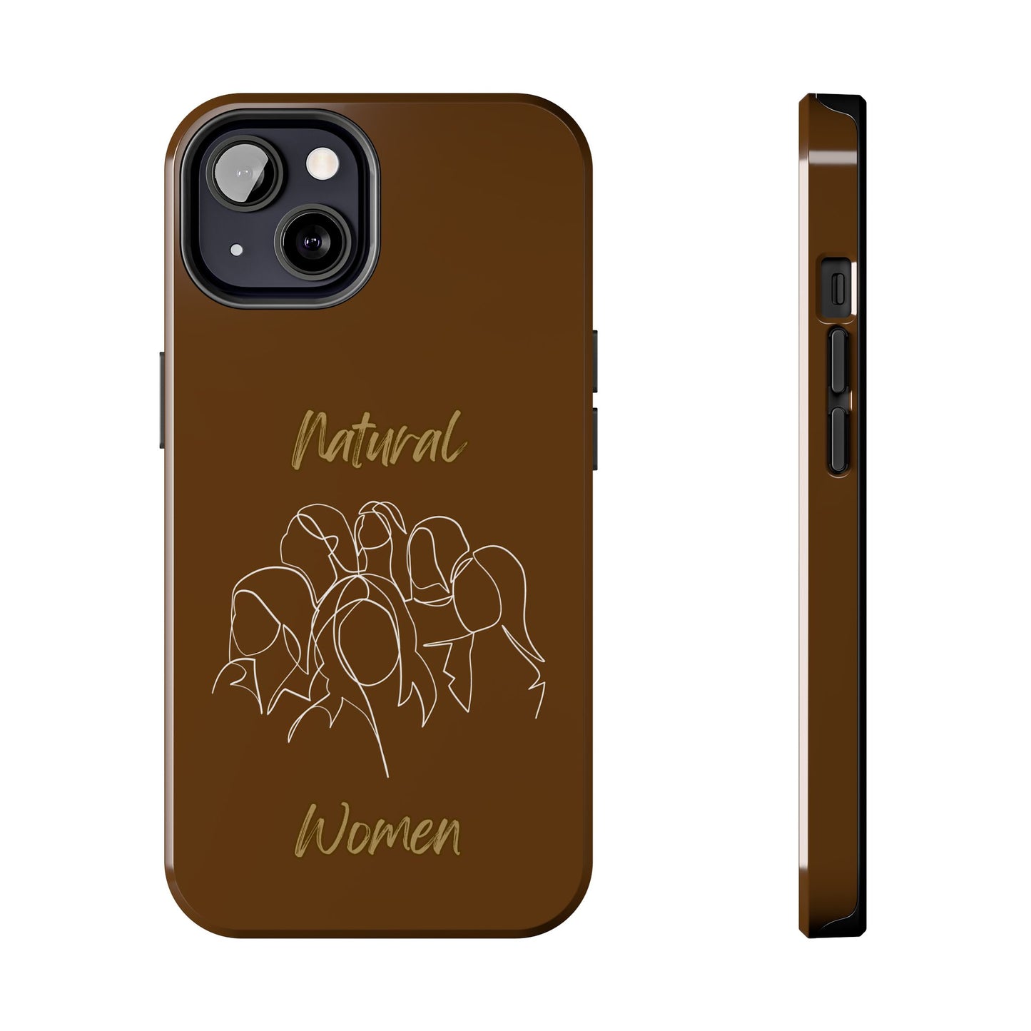 Natural Women Professionals (WL)Tough Phone Cases BROWN