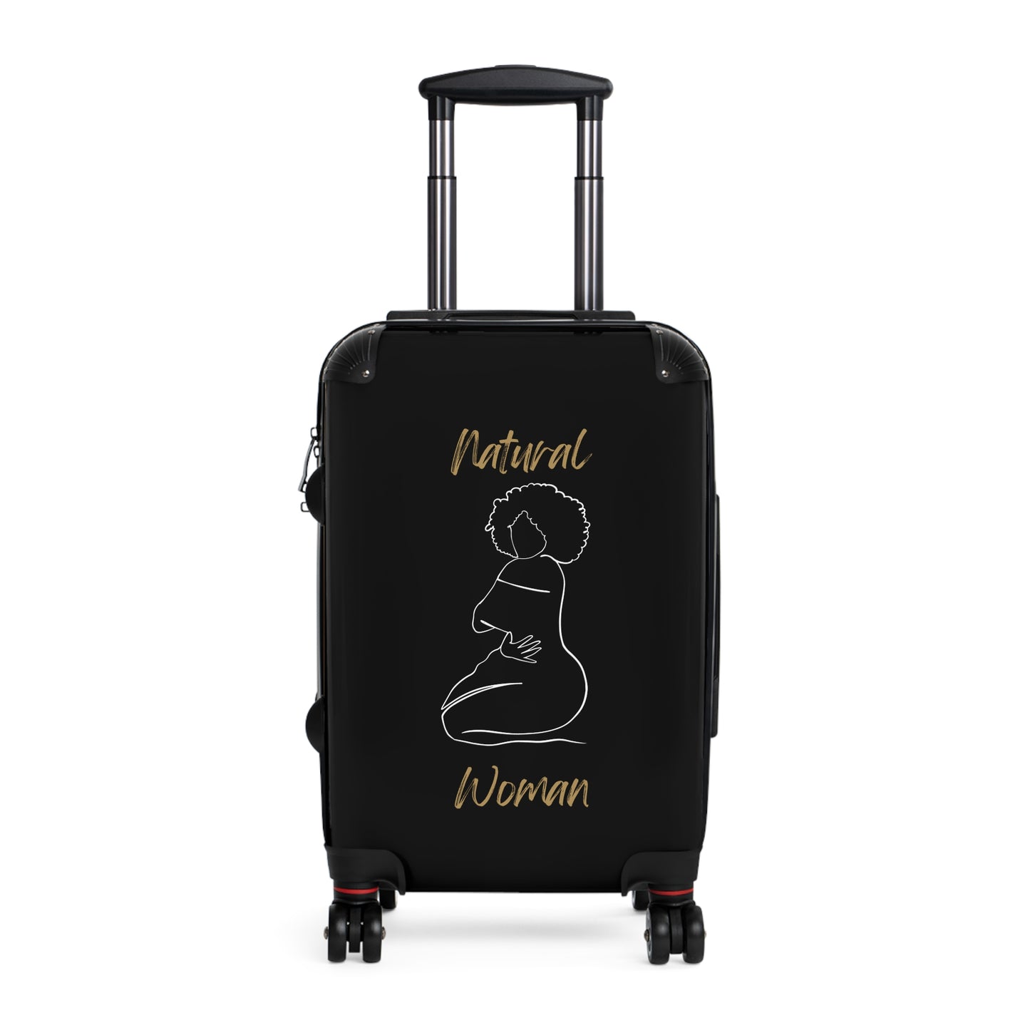 Natural Woman Hug (WL) Suitcase BLACK