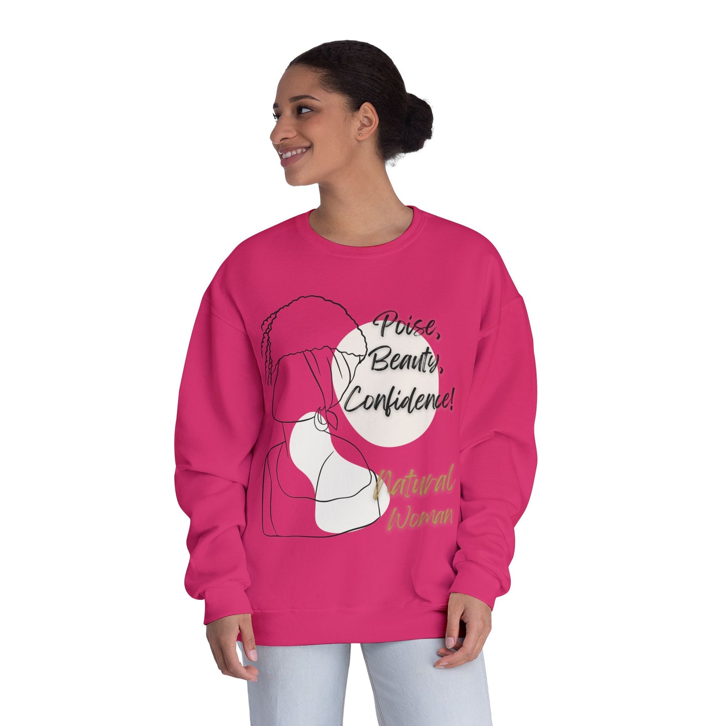 Natural Woman Puff (BL) Crewneck Sweatshirt