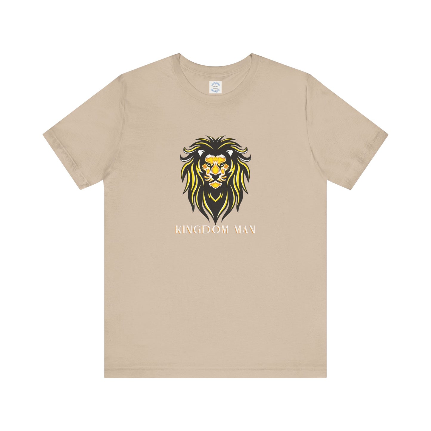 Kingdom Man (White/Gold) Short Sleeve T-Shirt