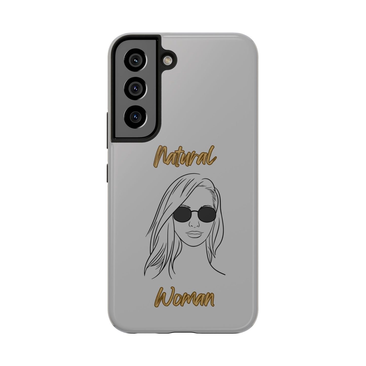 Natural Woman Shades (BL)Tough Phone Cases LIGHT GREY