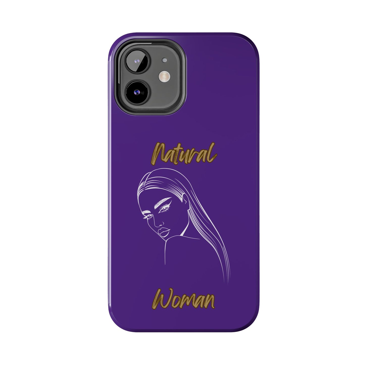 Natural Woman The Stare (WL)Tough Phone Cases PURPLE