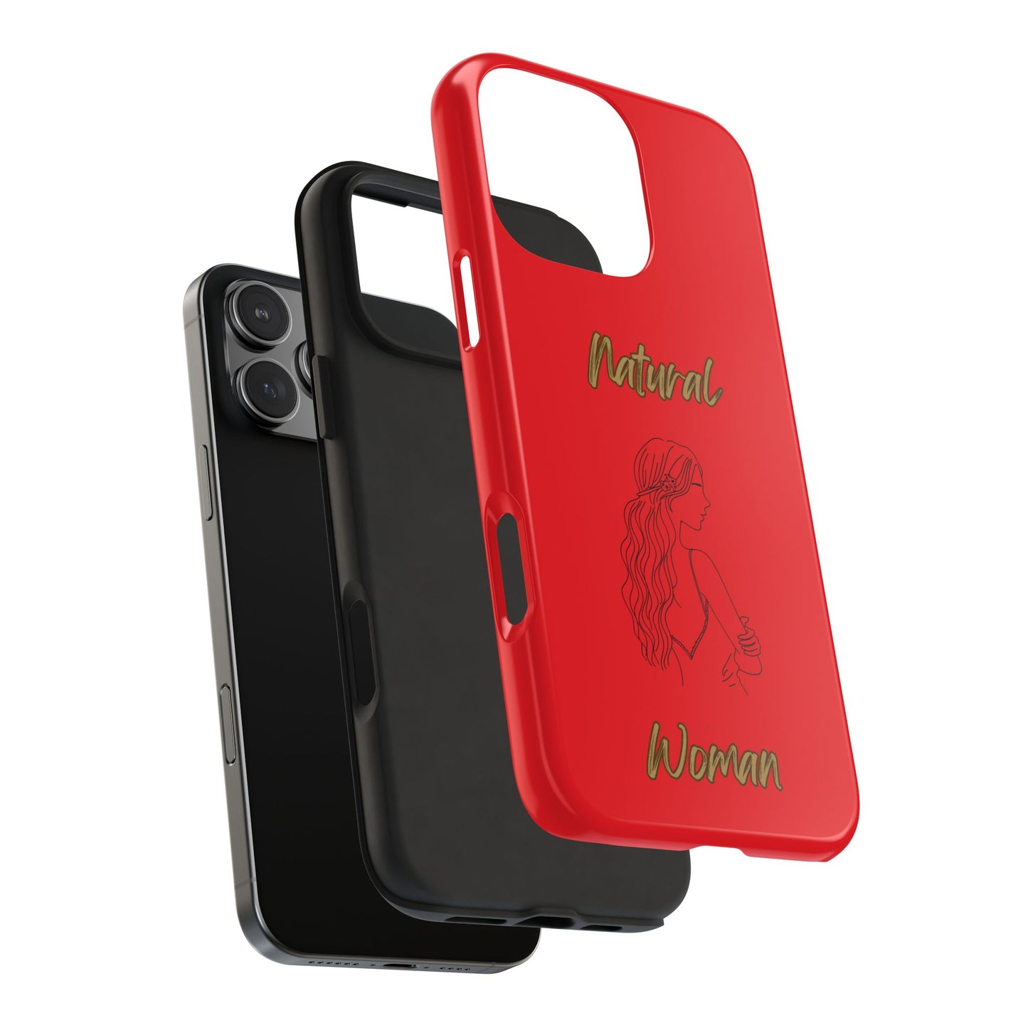 Natural Woman Young Woman (BL)Tough Phone Cases RED