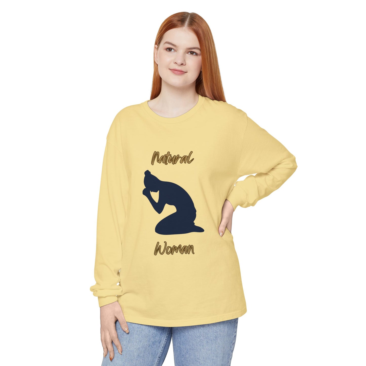 Natural Woman Pray (BL) Long Sleeve T-Shirt