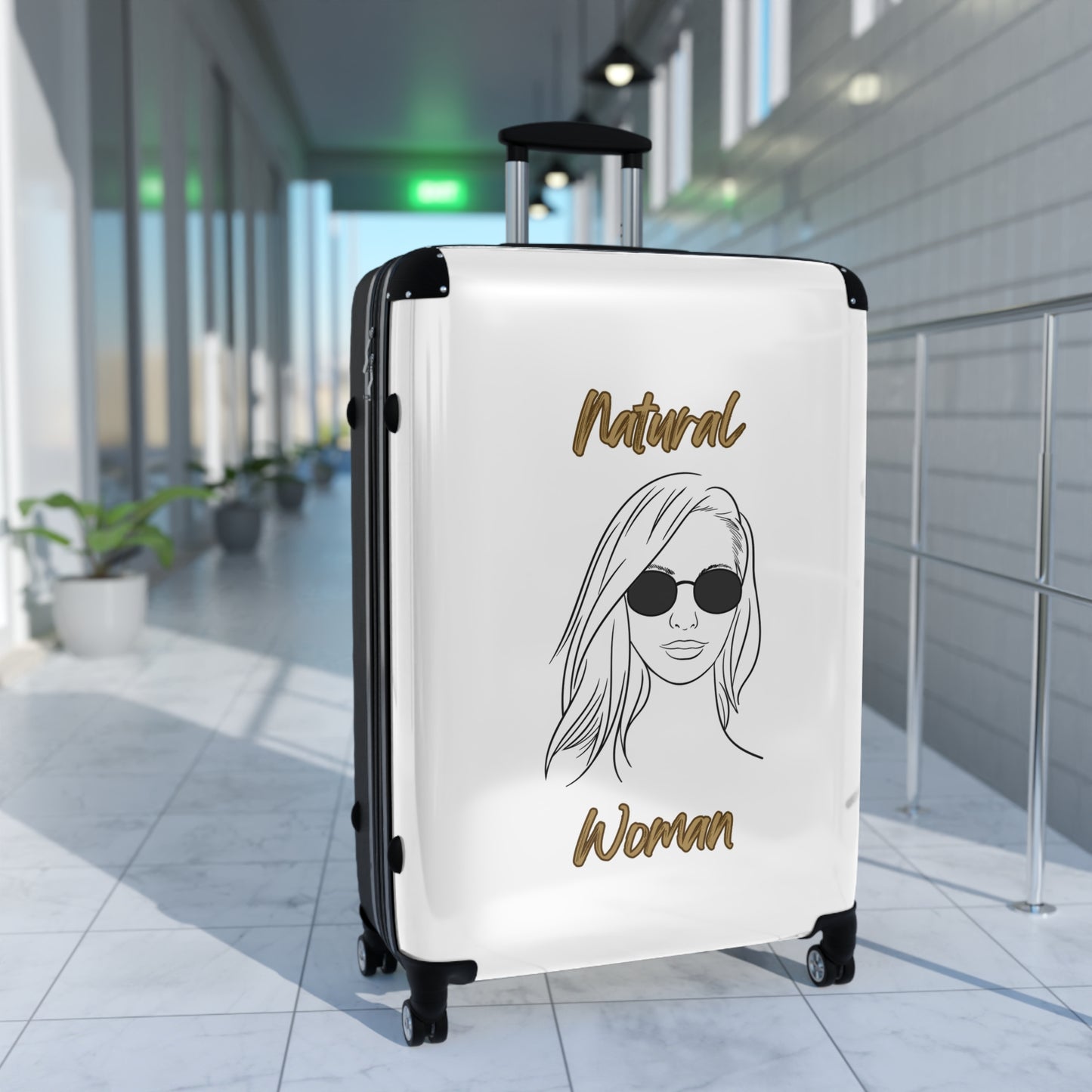 Natural Woman Shades (BL) Suitcase WHITE