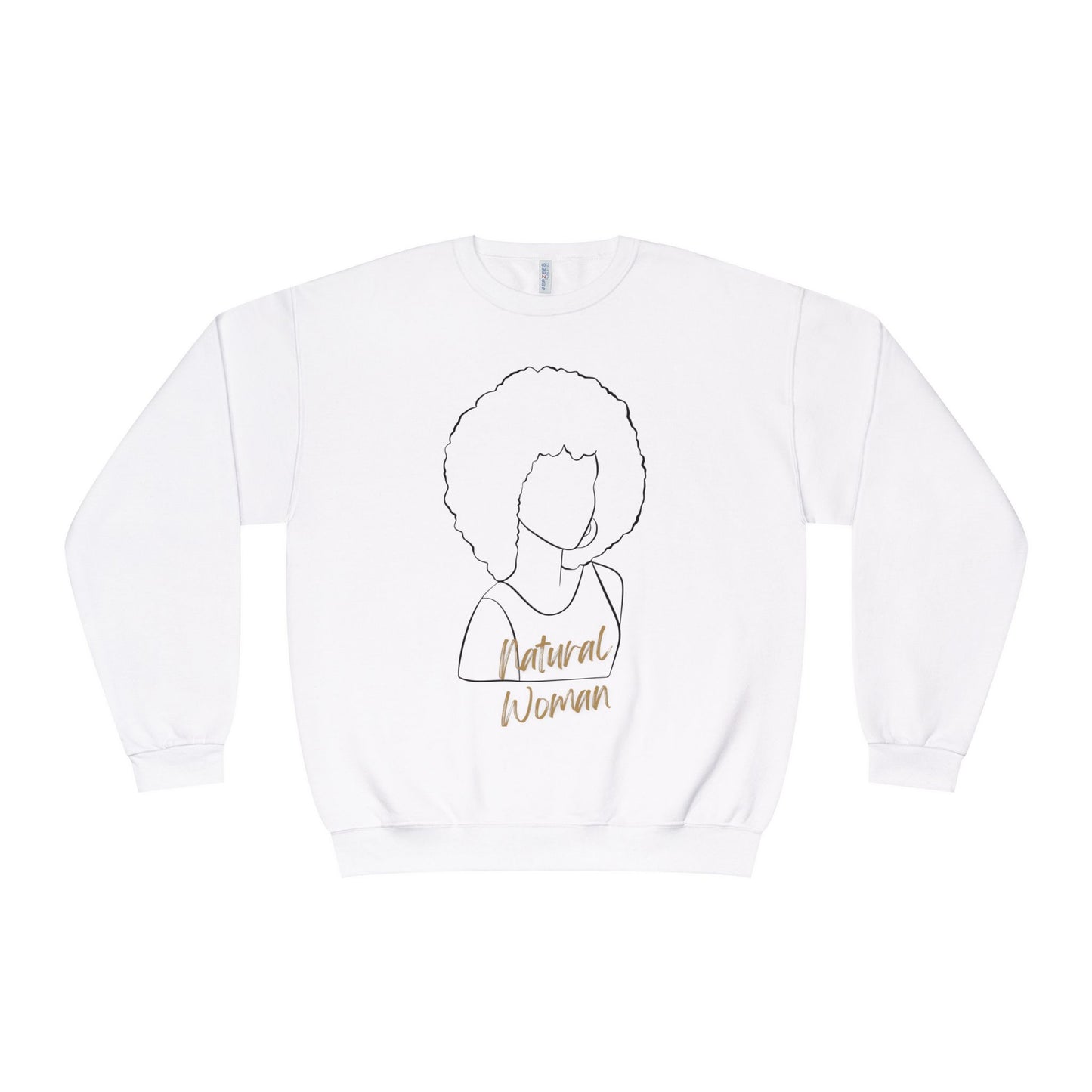 Natural Woman Afro (BL) Crewneck Sweatshirt