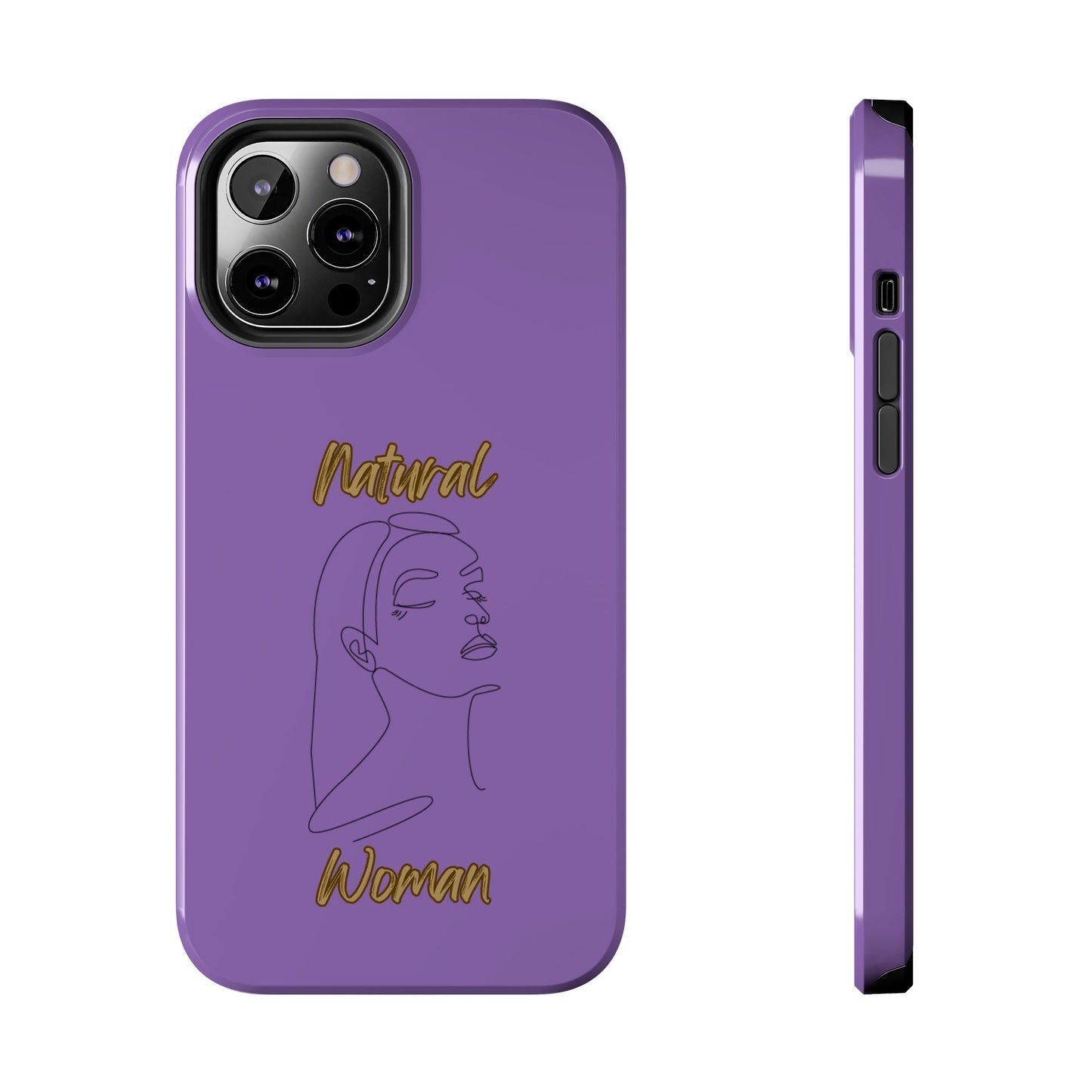 Natural Woman Calm (BL) Tough Phone Cases LIGHT PURPLE