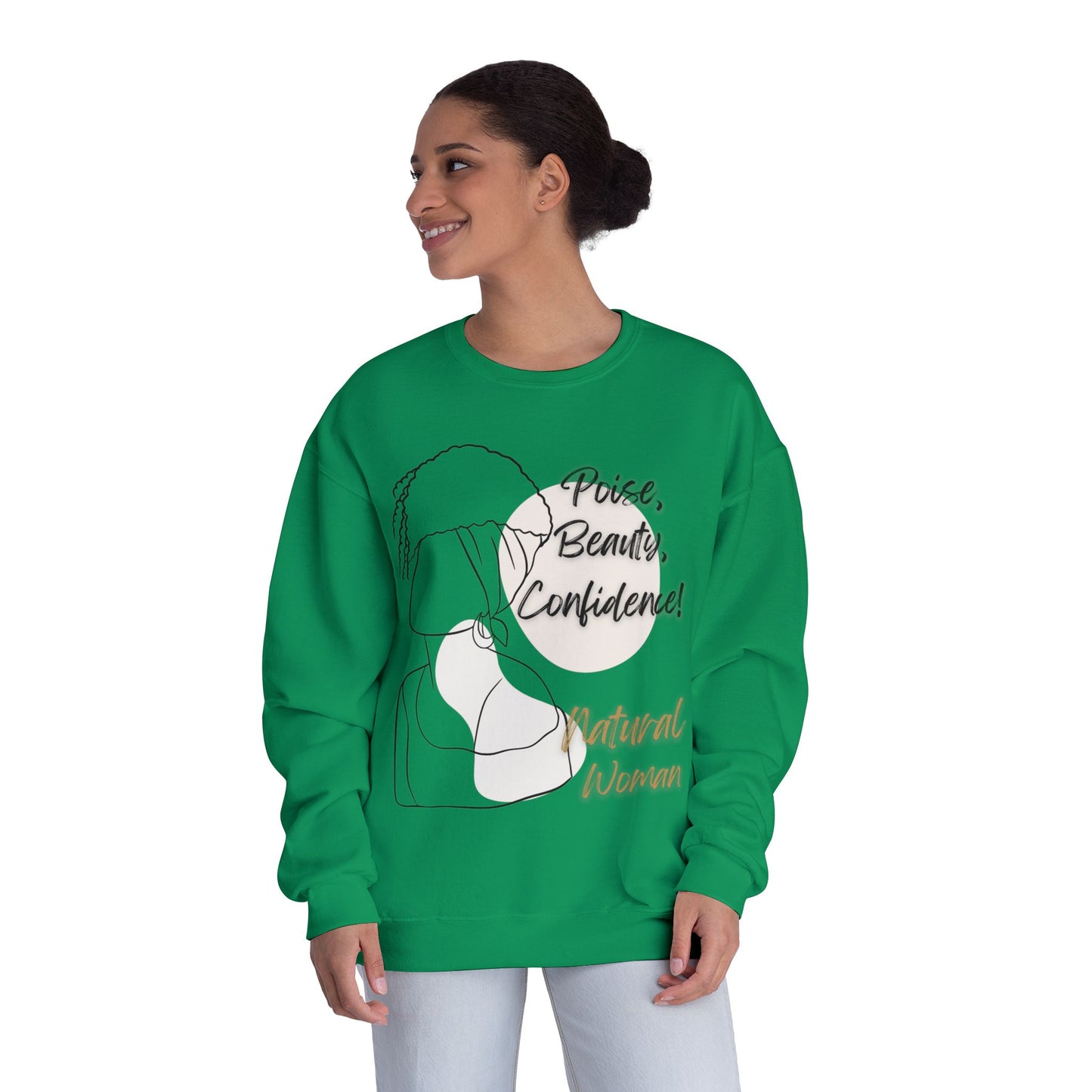 Natural Woman Puff (BL) Crewneck Sweatshirt