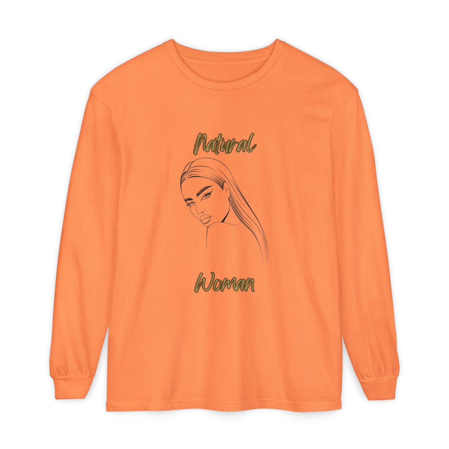 Natural Woman The Stare (BL) Long Sleeve T-Shirt