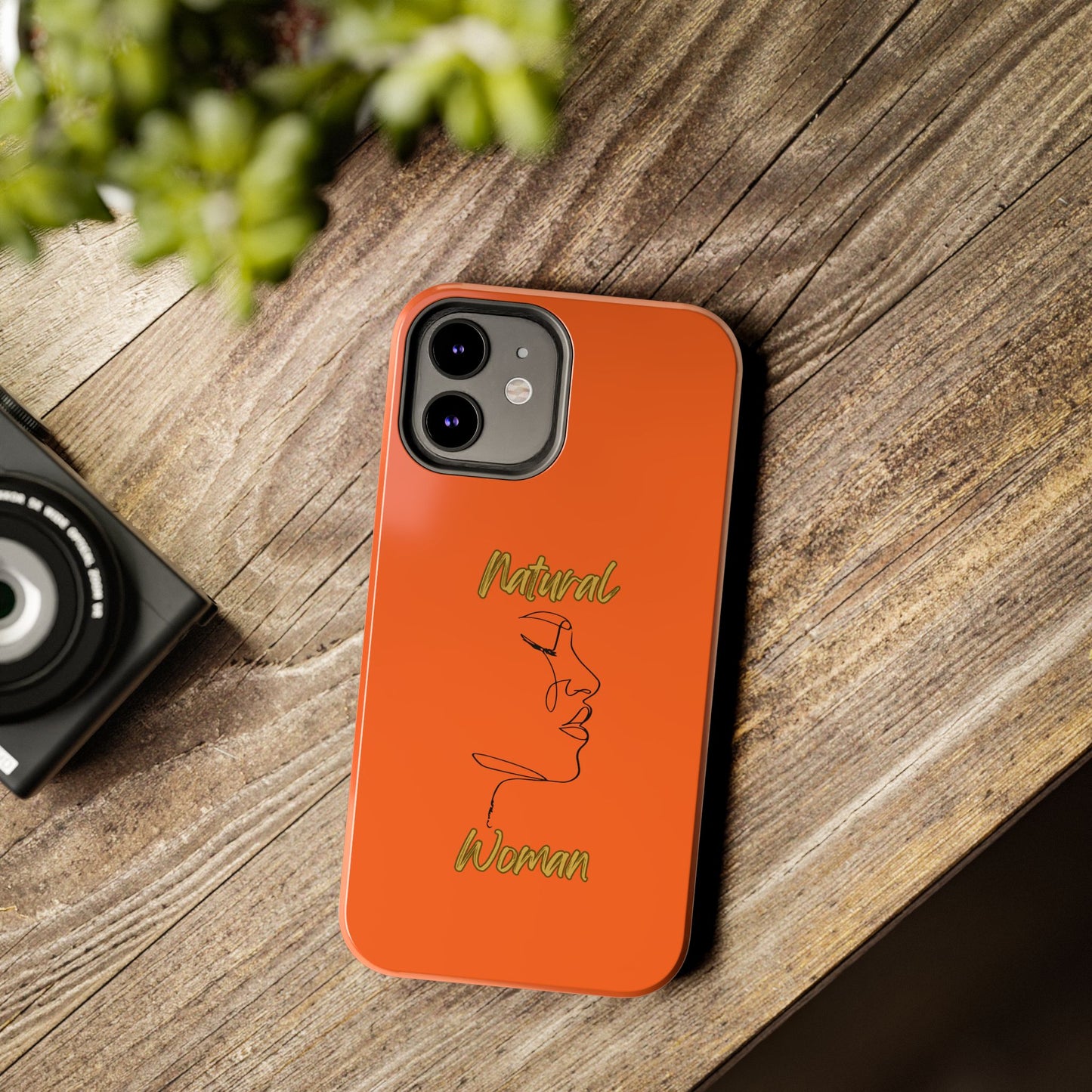Natural Woman Timeless (BL)Tough Phone Cases ORANGE