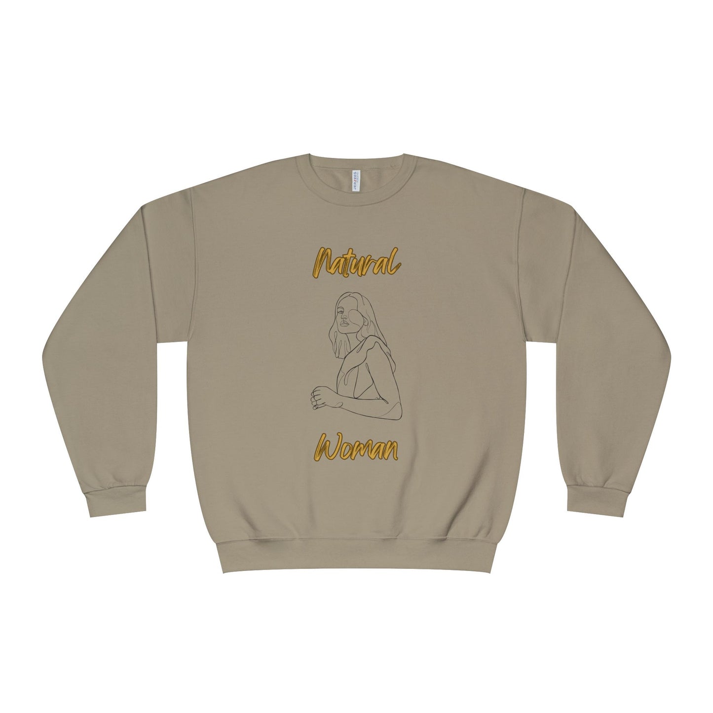Natural Woman Care Free (BL) Crewneck Sweatshirt
