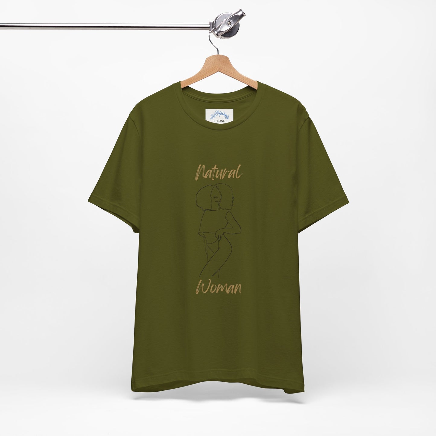 Natural Woman Pose (BL) Short Sleeve T-Shirt