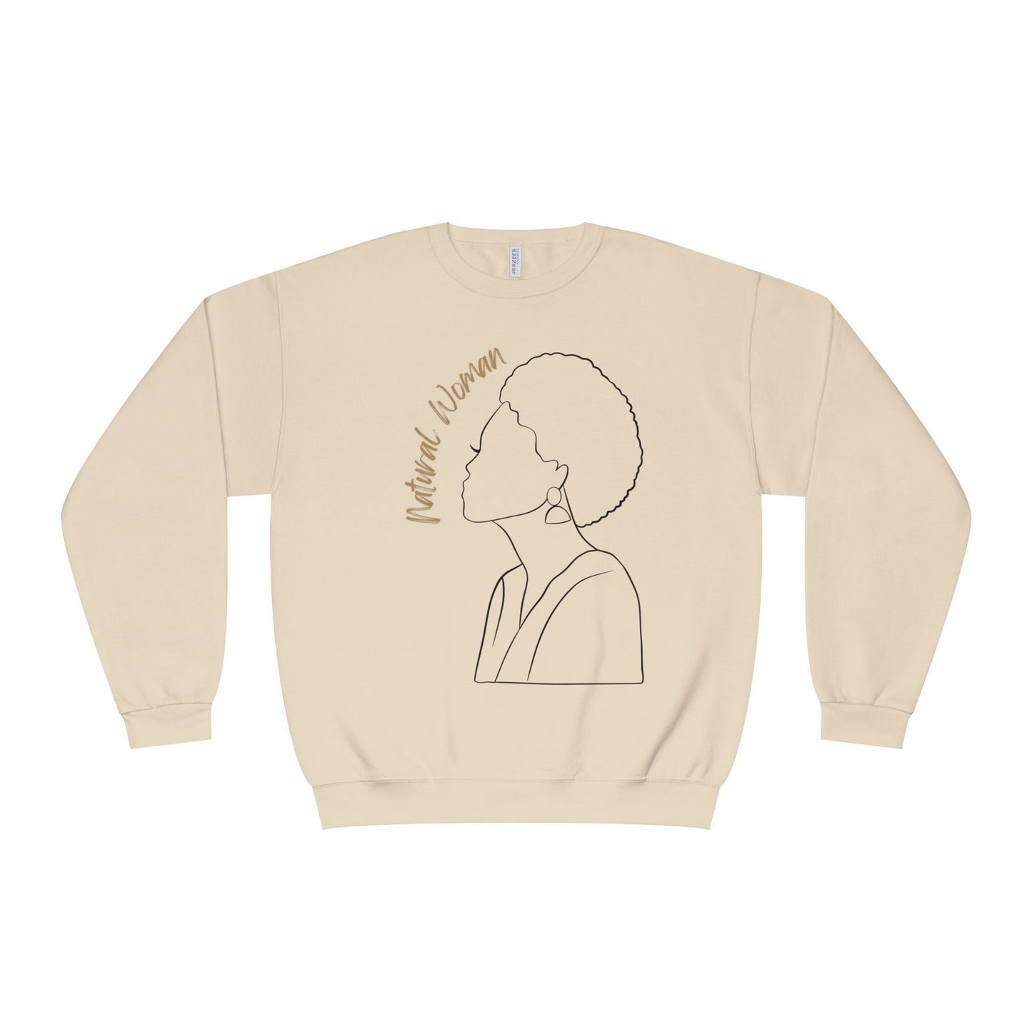 Natural Woman Sm Fro (BL) Crewneck Sweatshirt