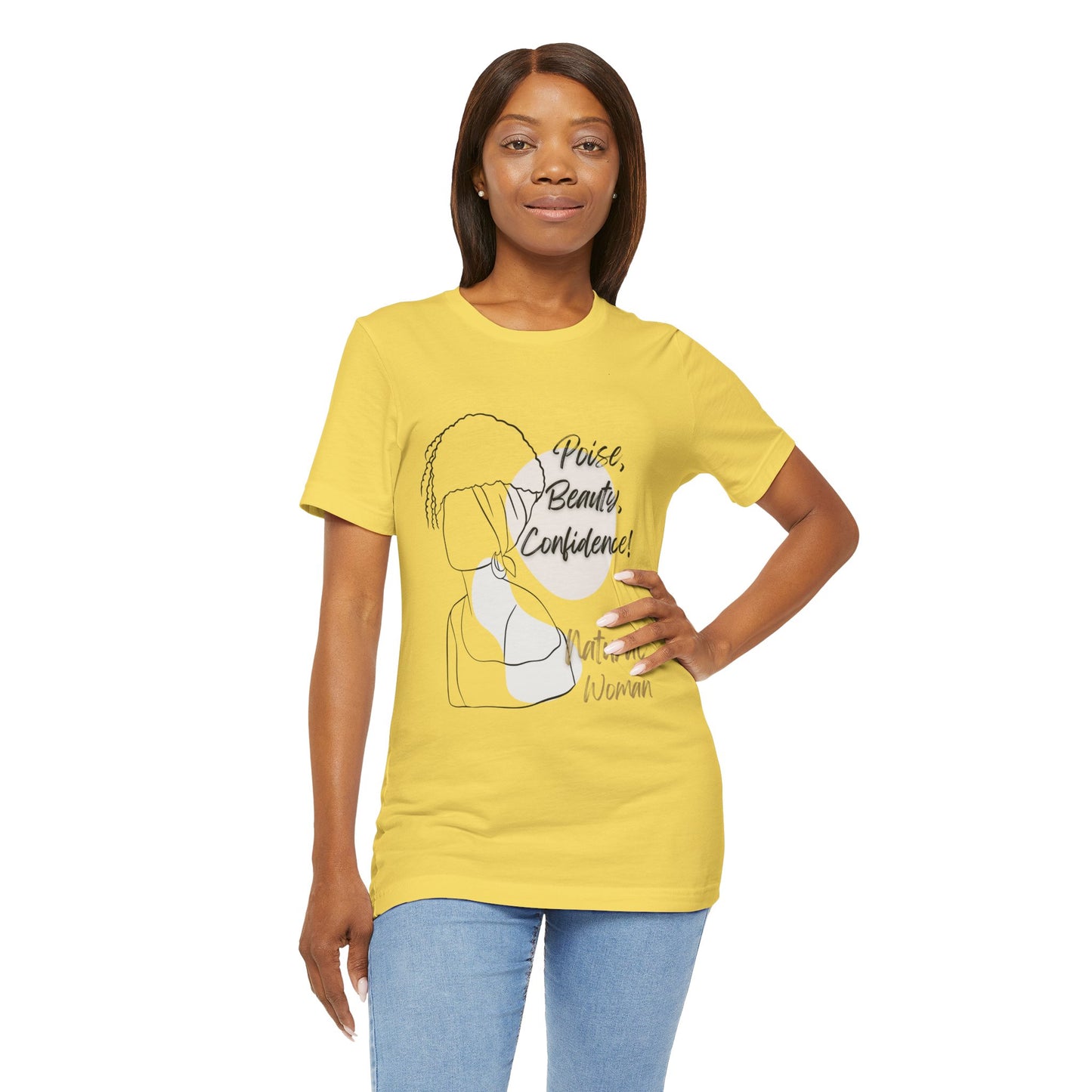 Natural Woman Puff (BL) Short Sleeve T-Shirt