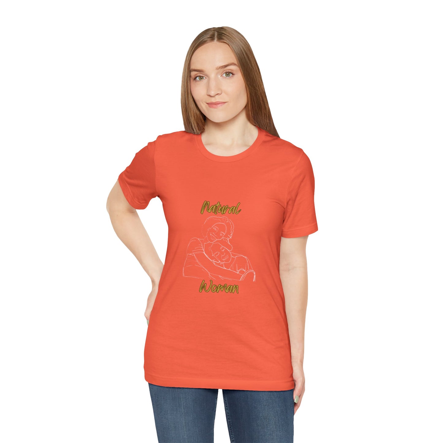 Natural Woman Loving Embrace (WL) Short Sleeve T-Shirt