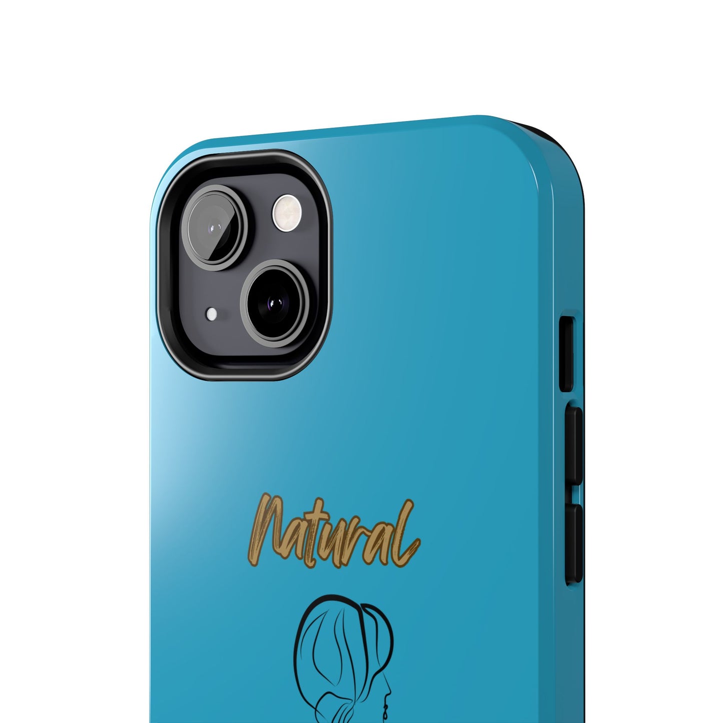Natural Woman Back (BL)Tough Phone Cases TURQUOISE