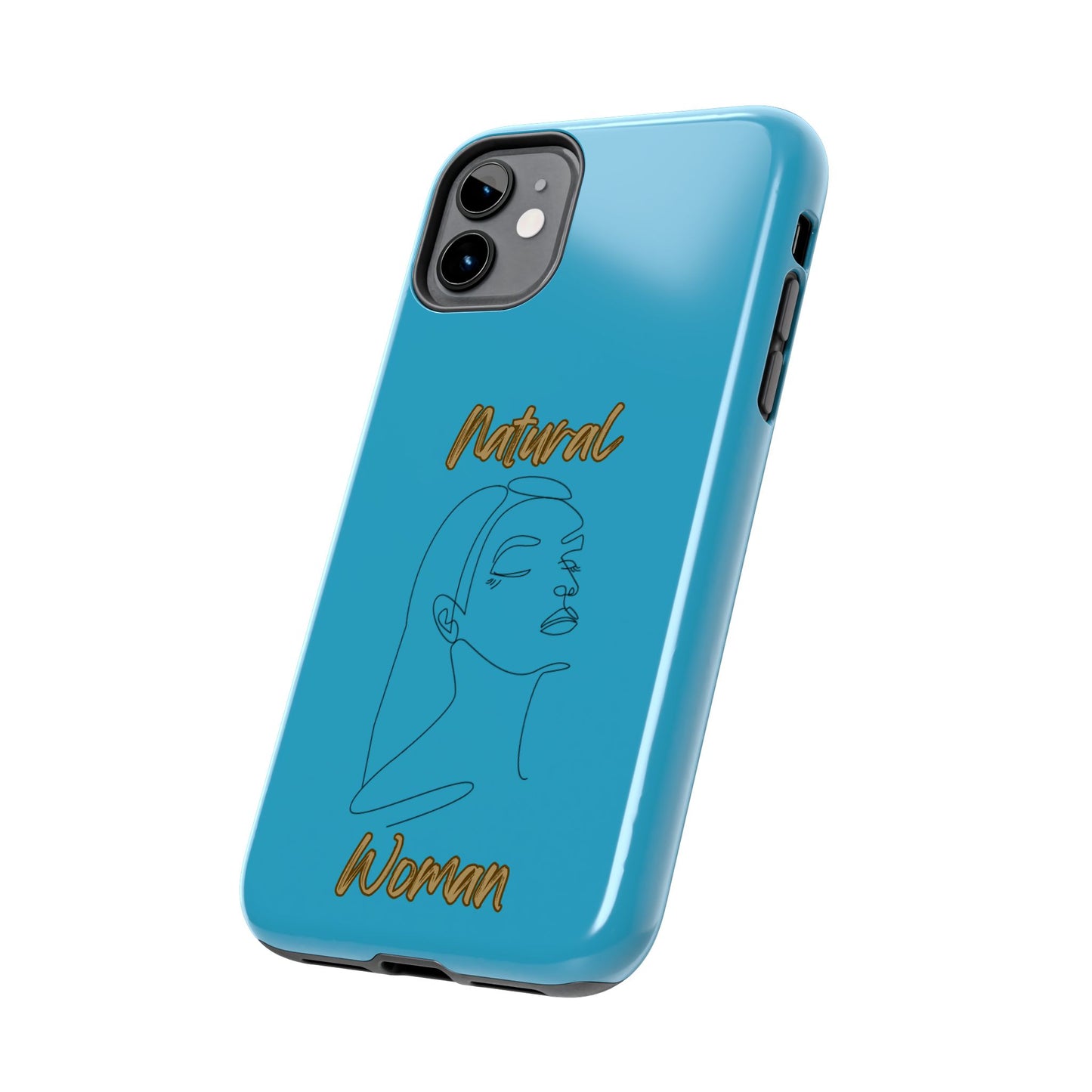 Natural Woman Calm (BL) Tough Phone Cases TURQOISE