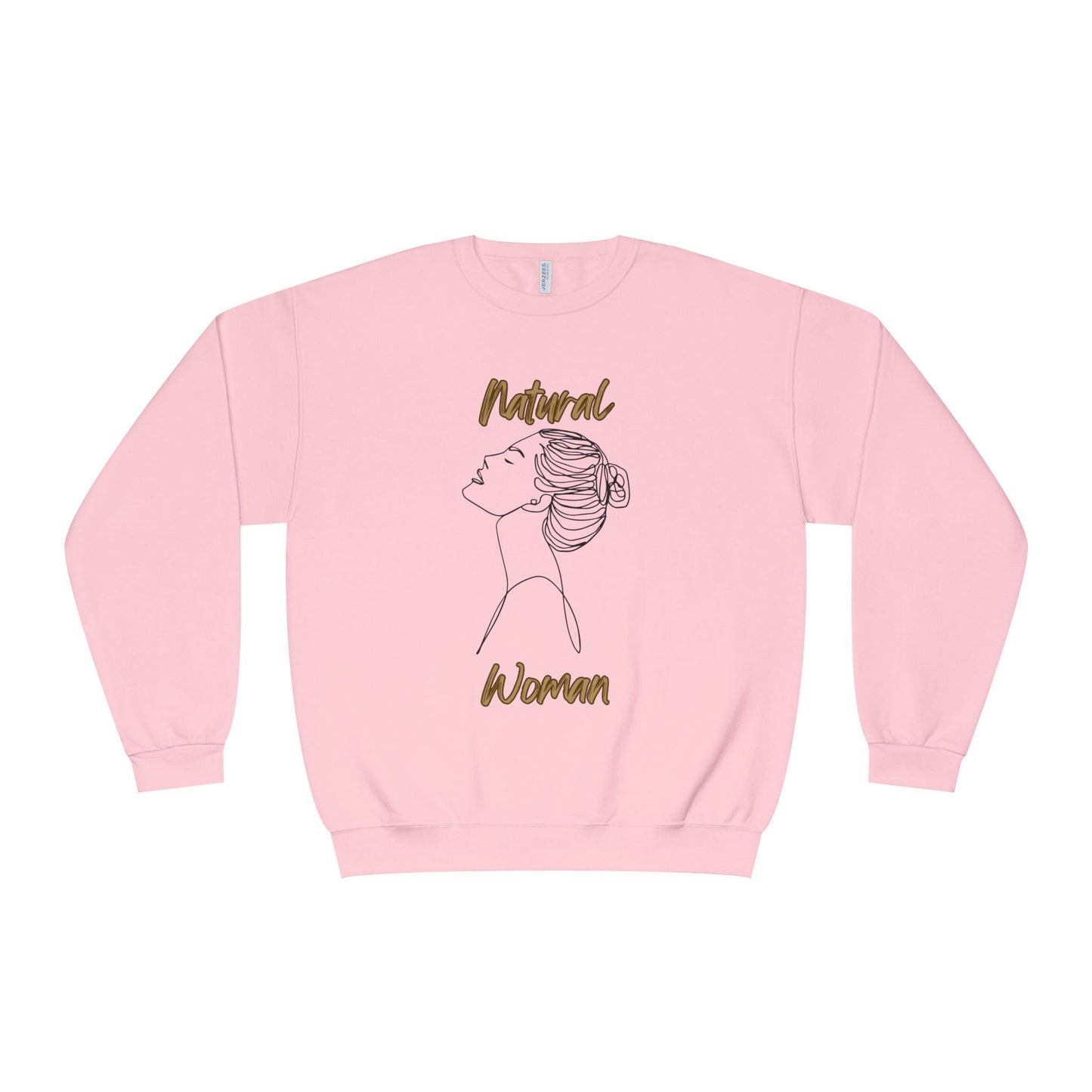 Natural Woman Wet Bun (BL) Crewneck Sweatshirt